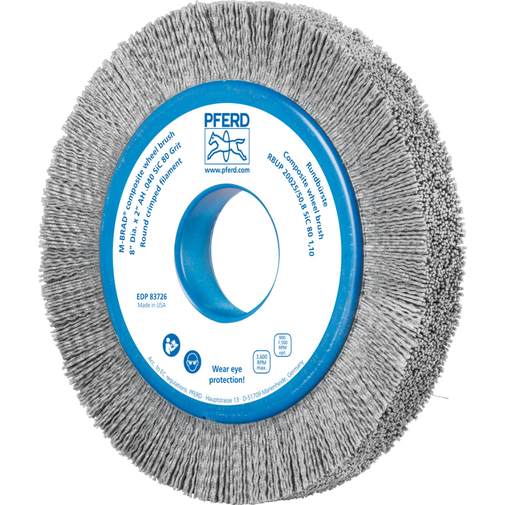 PFERD brosse ronde, non-tissée RBUP 20025/50,8 SiC 80 1,10