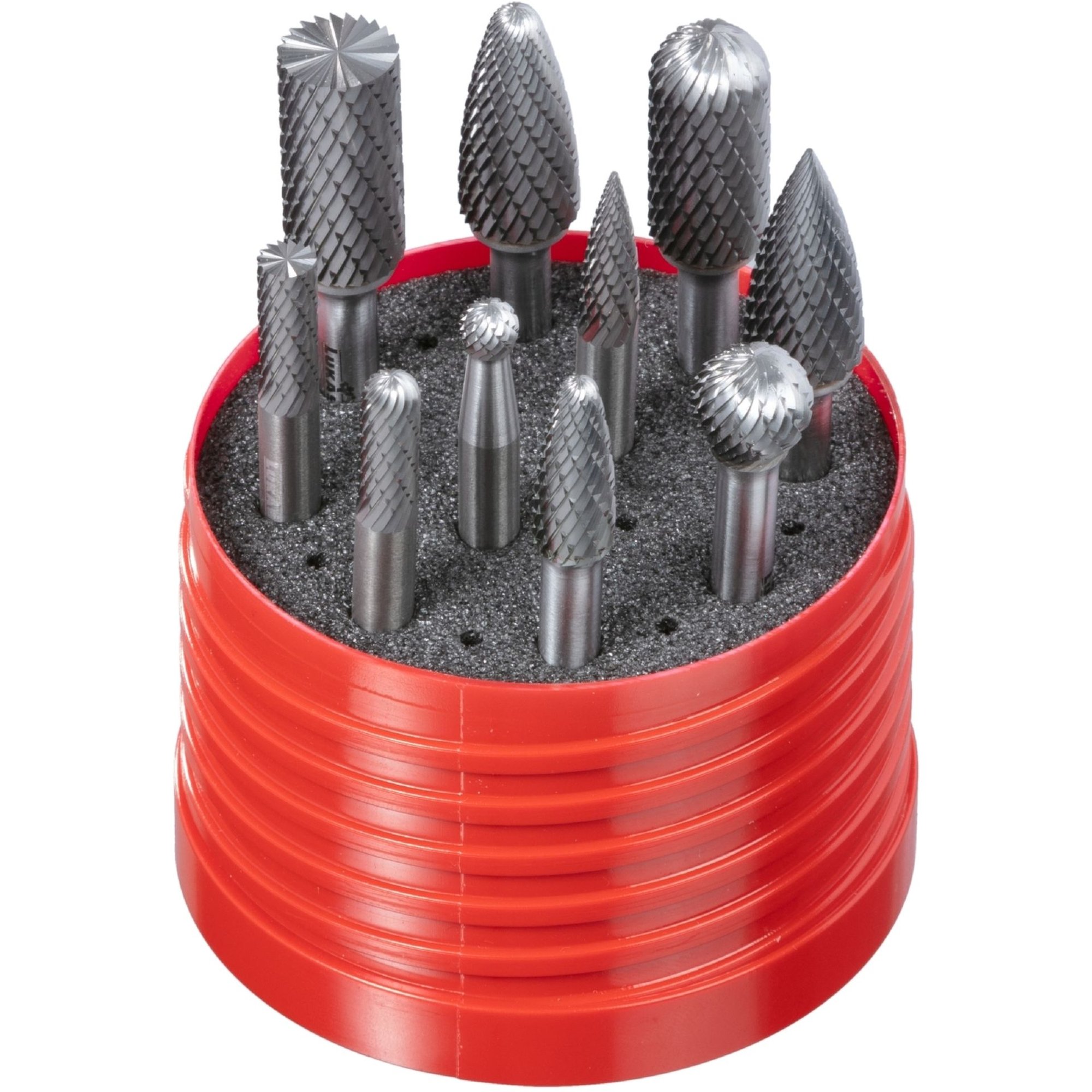 LUKAS Set de fraises F10 10 pièces tige mm tige 6 mm | denture 7 acier