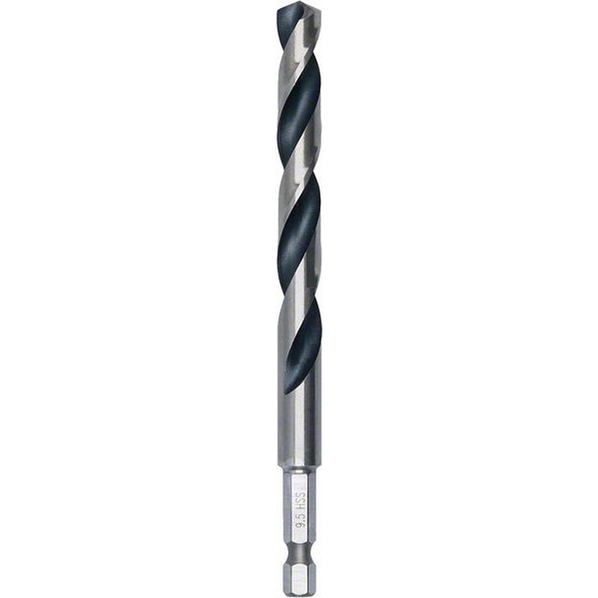 Foret hélicoïdal HSS PointTeQ Bosch Professional avec, Ø 9,5 x 81 mm