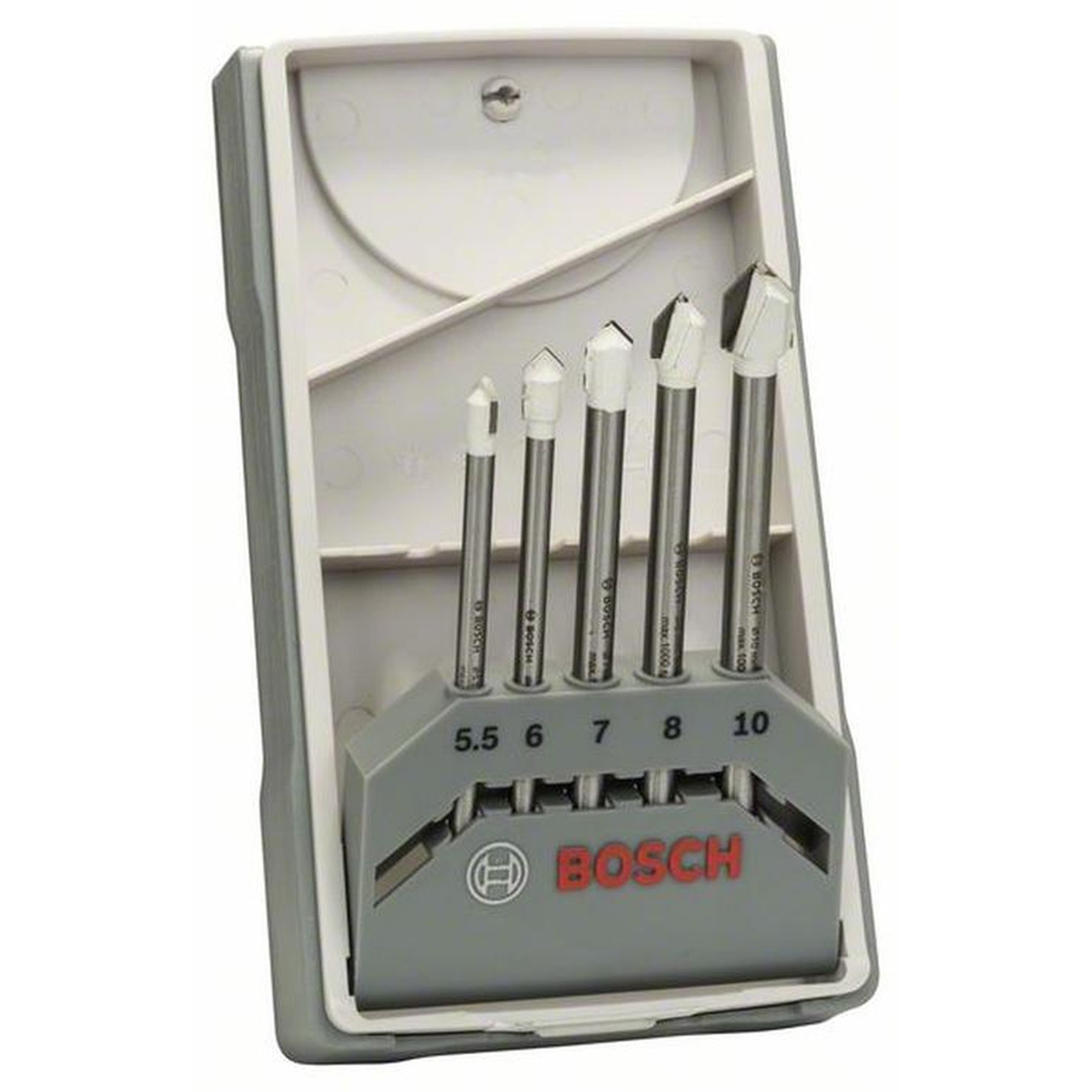 Set de forets à carrelage CYL-9 Ceramic Bosch Professional, 5 pièces, Ø 5,5 - 10 mm