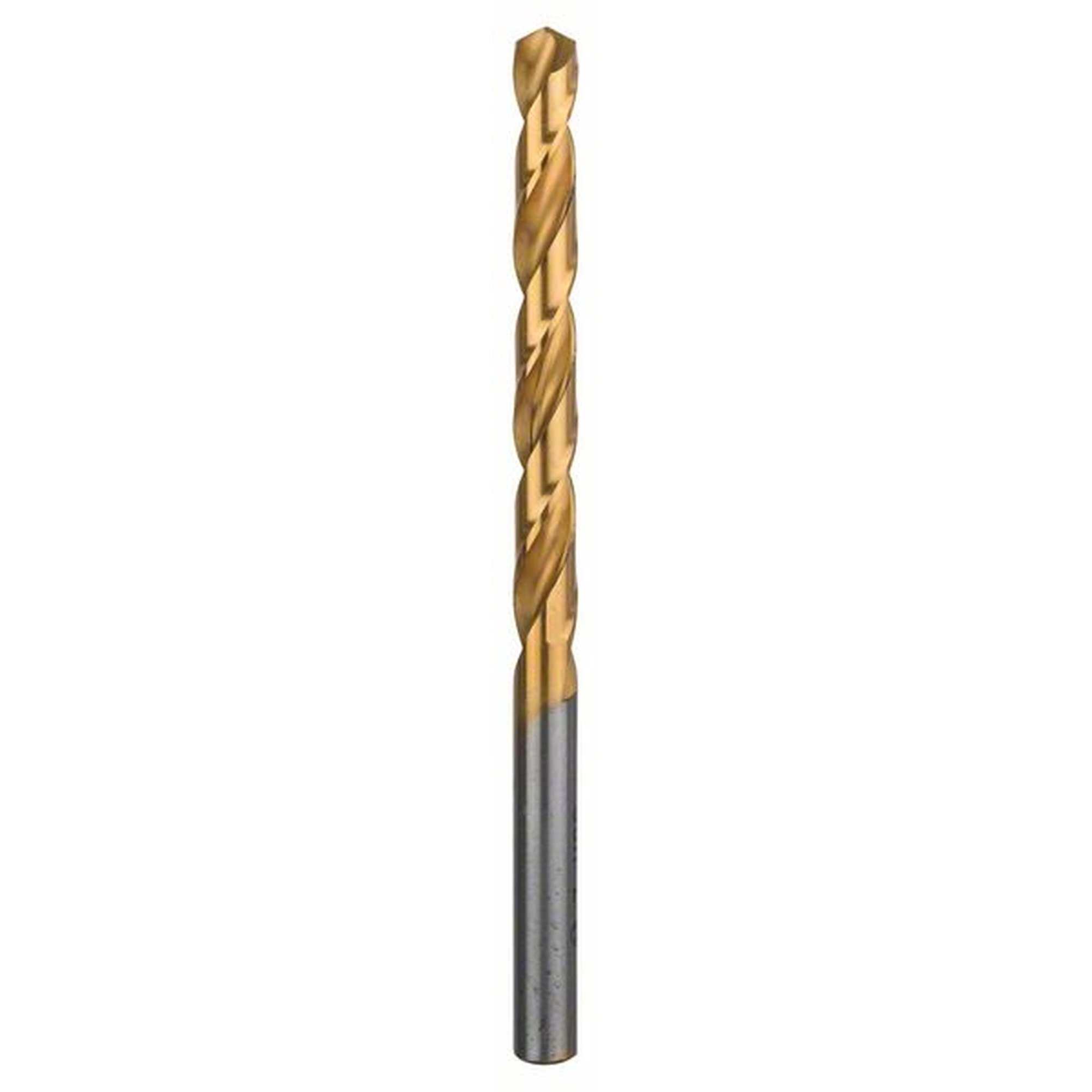 Foret en métal HSS-TiN Bosch Professional, DIN 338, Ø 7 x 69 mm