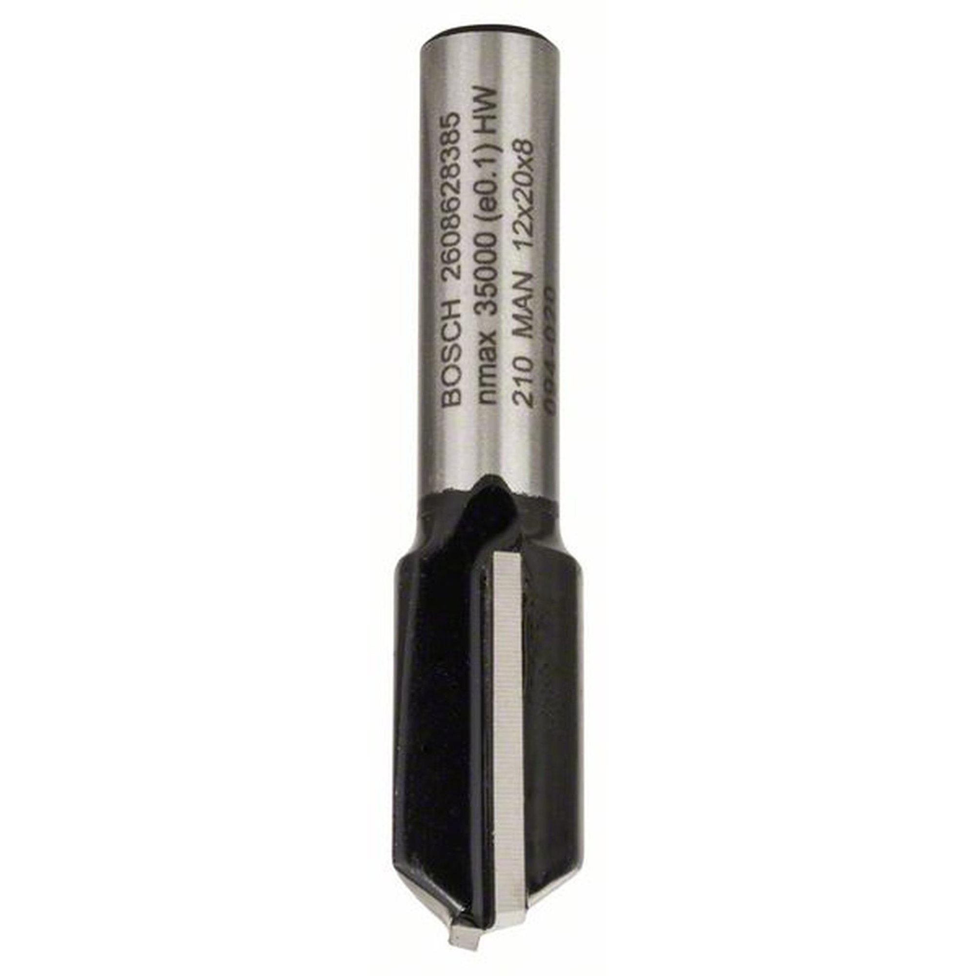 Fraise à rainurer BOSCH pour bois, 8 mm, Ø 12 mm, L 19,6 mm, G 51 mm
