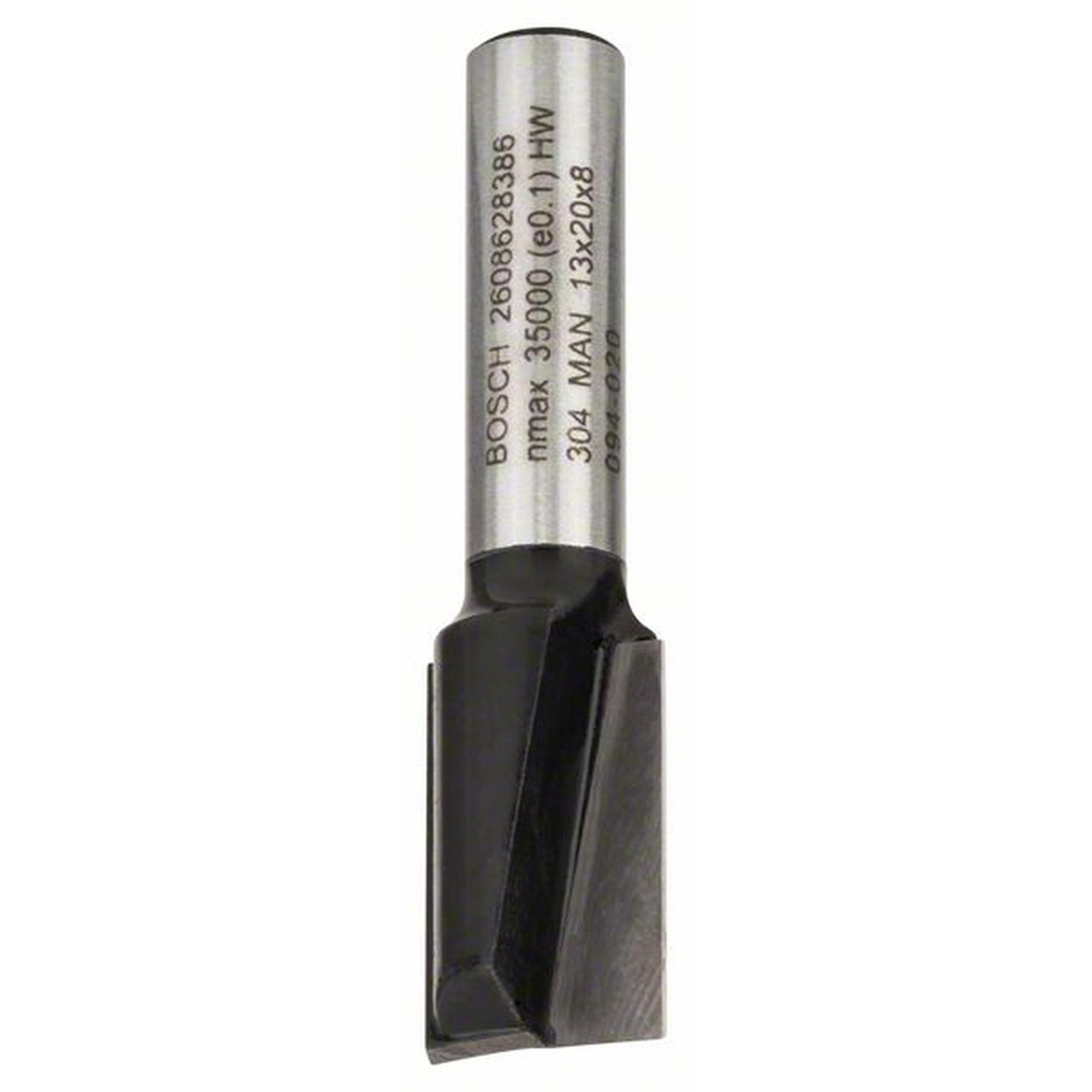 BOSCH Fraise à rainurer pour bois, 8 mm, Ø 13 mm, L 19,6 mm, G 51 mm