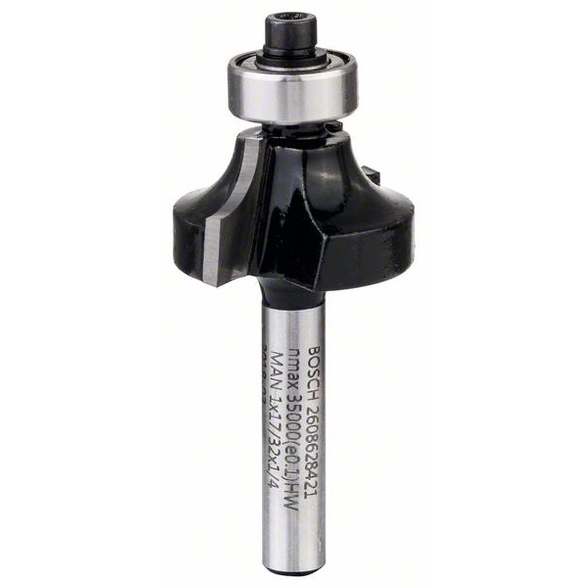 Fraise à chanfreiner BOSCH pour bois, 1/4"", R 6,3 mm, Ø 25,4 mm, L 13,2 mm