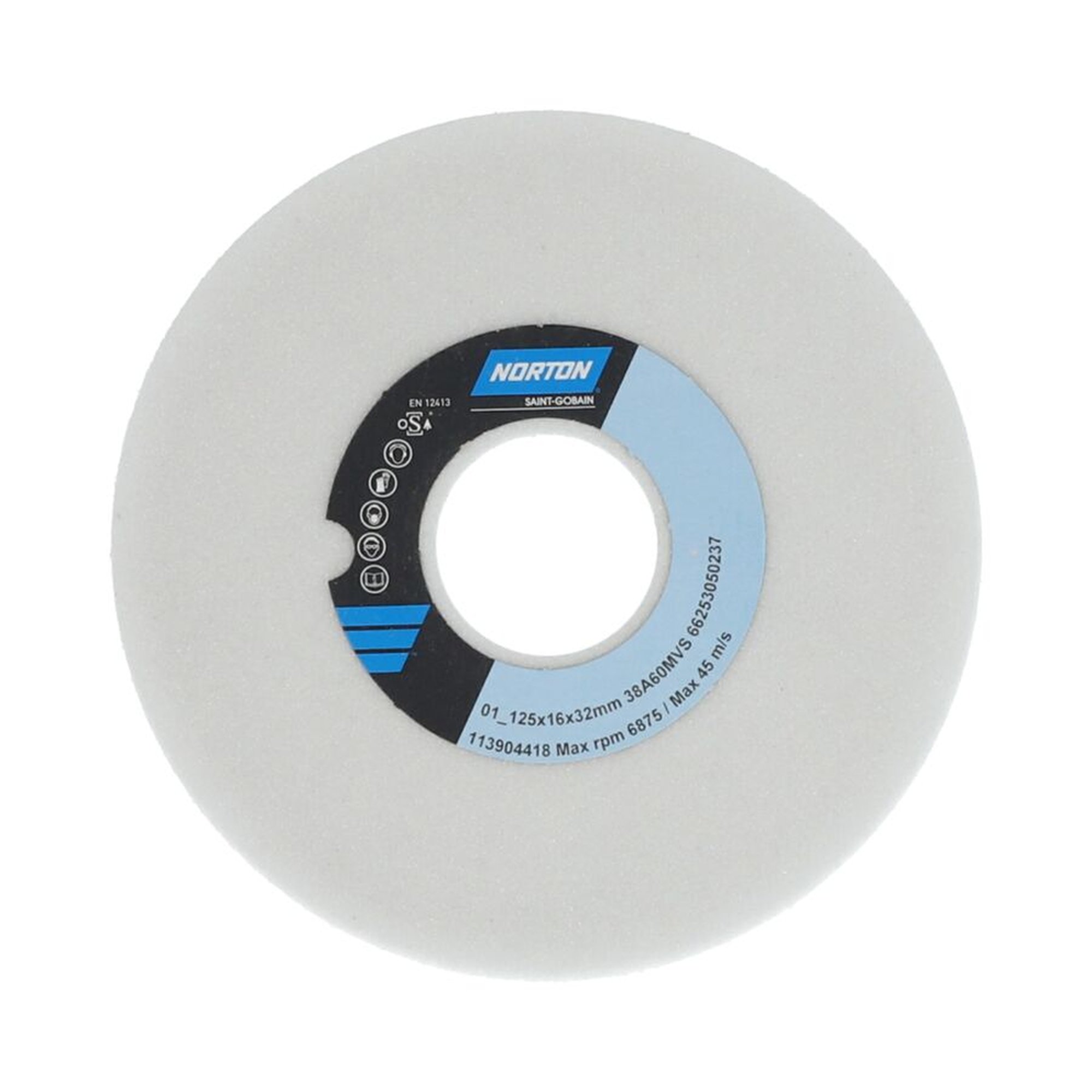 Norton disques 38A 60 M VS pour le meulage d'outils - Disques abrasifs de haute qualité