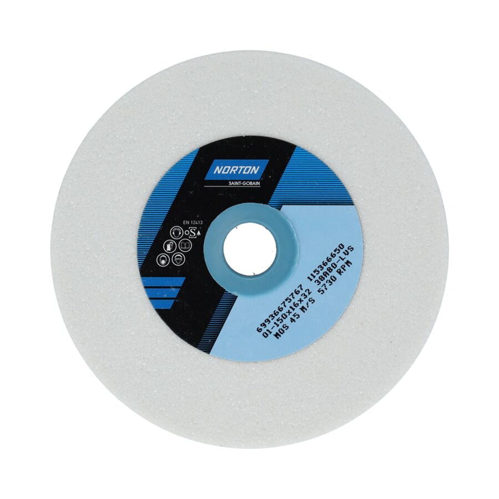 Disques 38A Norton pour le meulage d'outils 38A 80 L VS - Disques de ponçage de haute qualité
