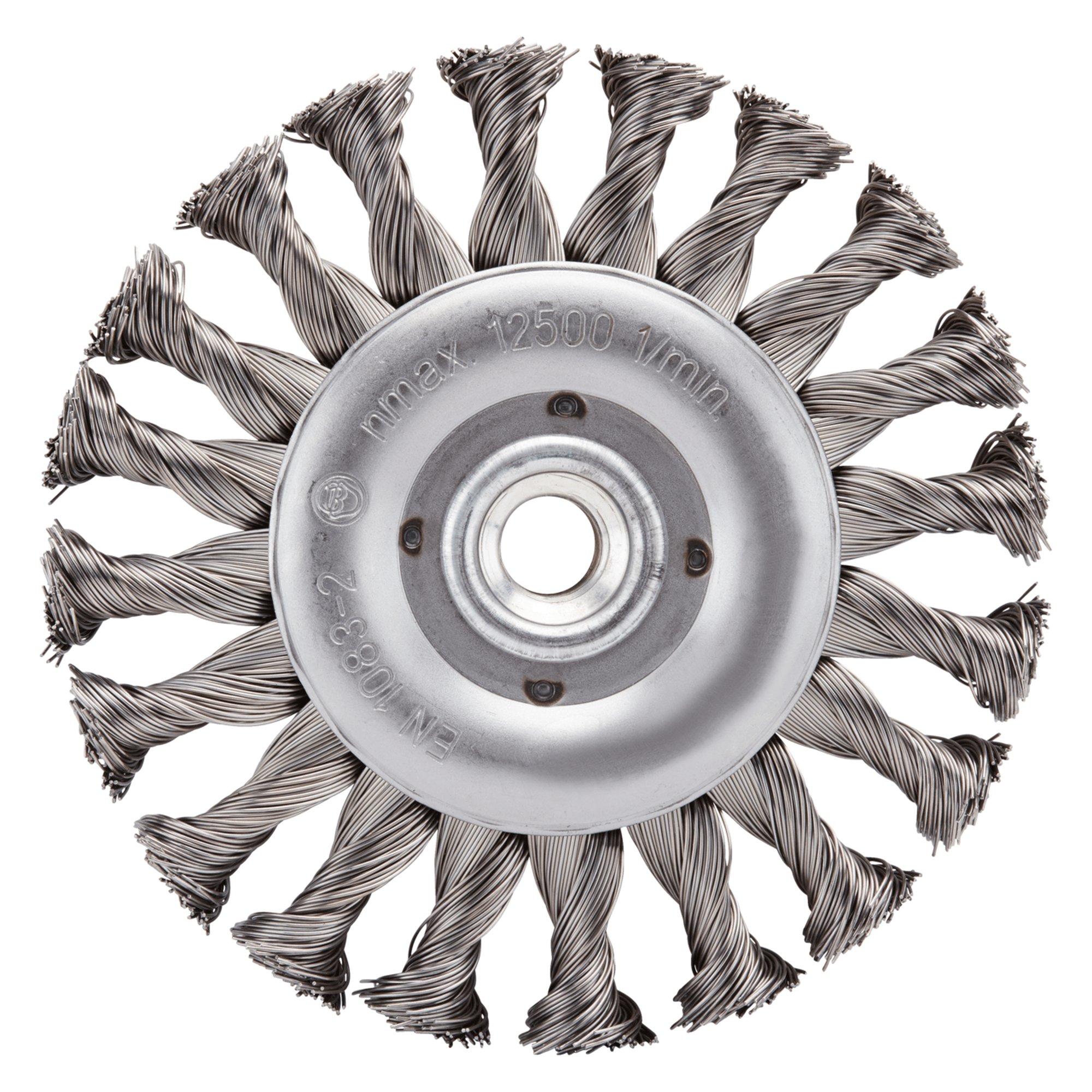 RHODIUS Brosse métallique Brosse ronde SRBZ Ø 125 mm