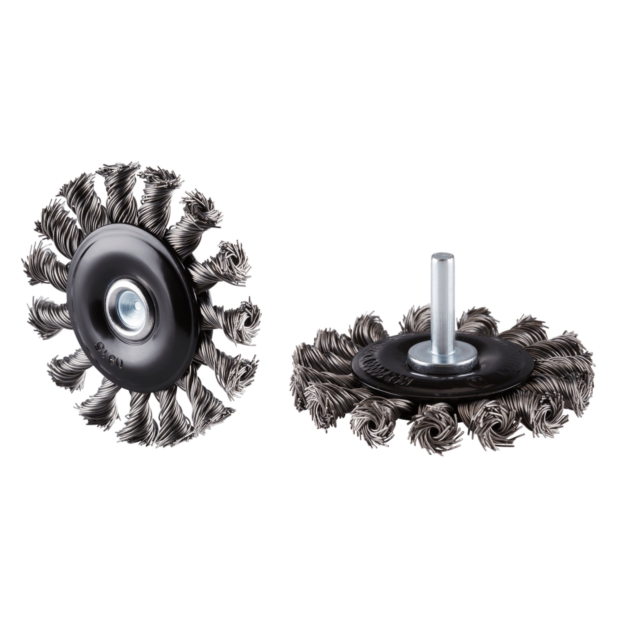 RHODIUS brosse en acier brosse métallique brosse circulaire SRBZGS Ø 75 mm