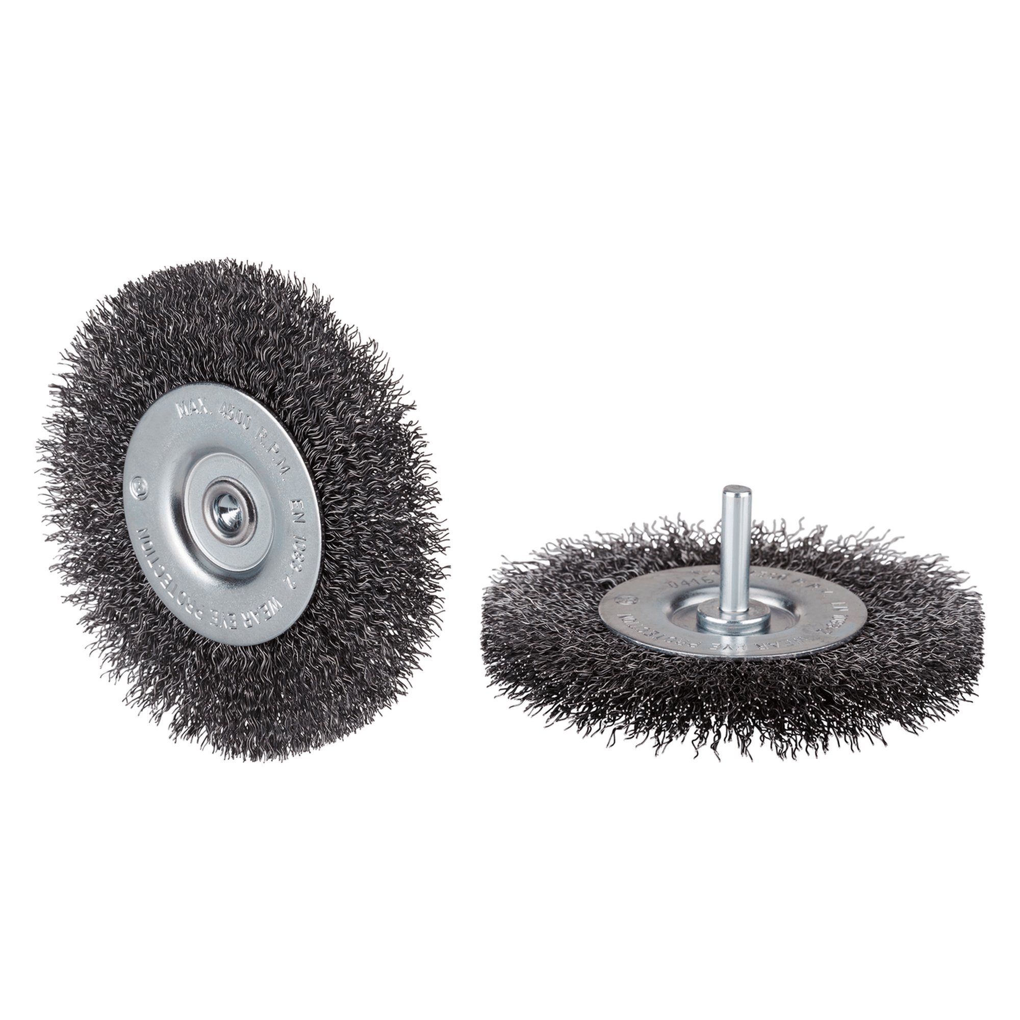 RHODIUS brosse en acier brosse métallique brosse circulaire SRBWBM Ø 100 mm