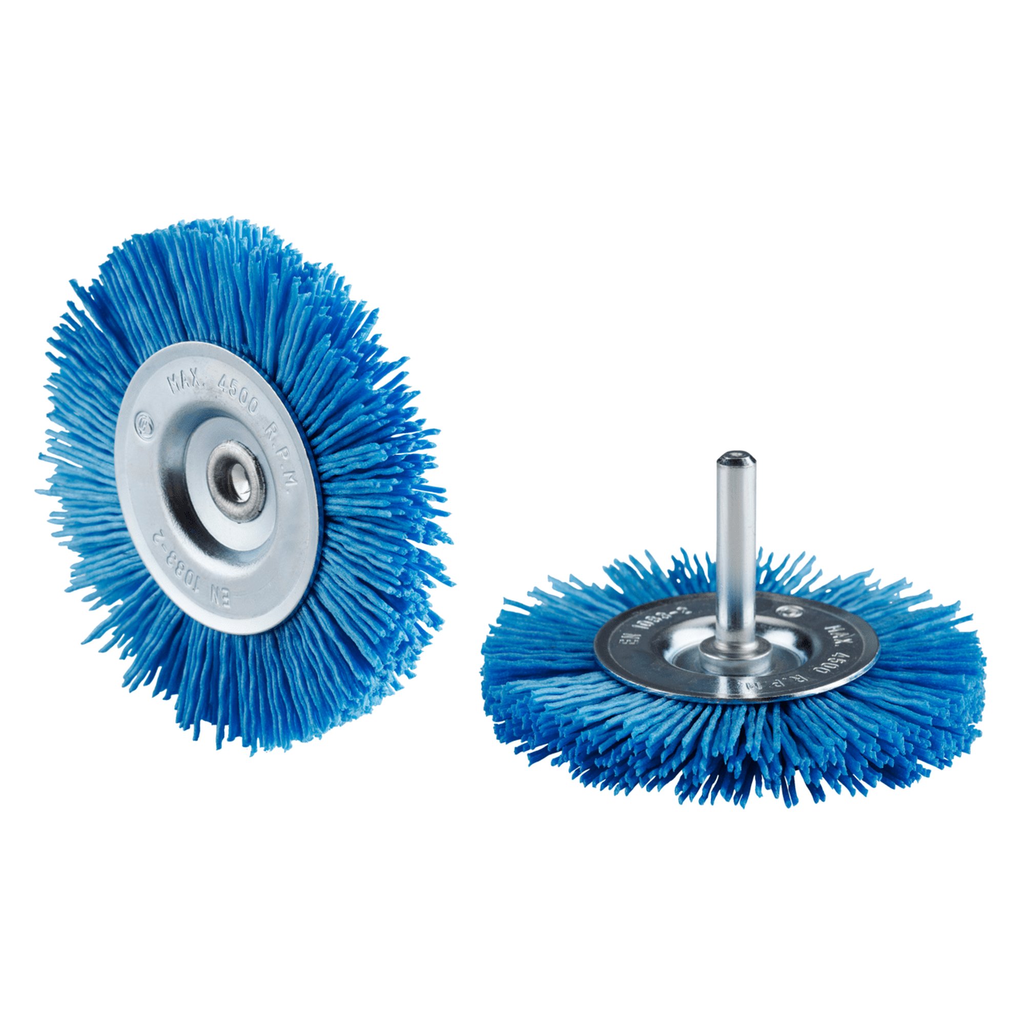 RHODIUS brosse en acier brosse ronde HRB Ø 75 mm grain fin
