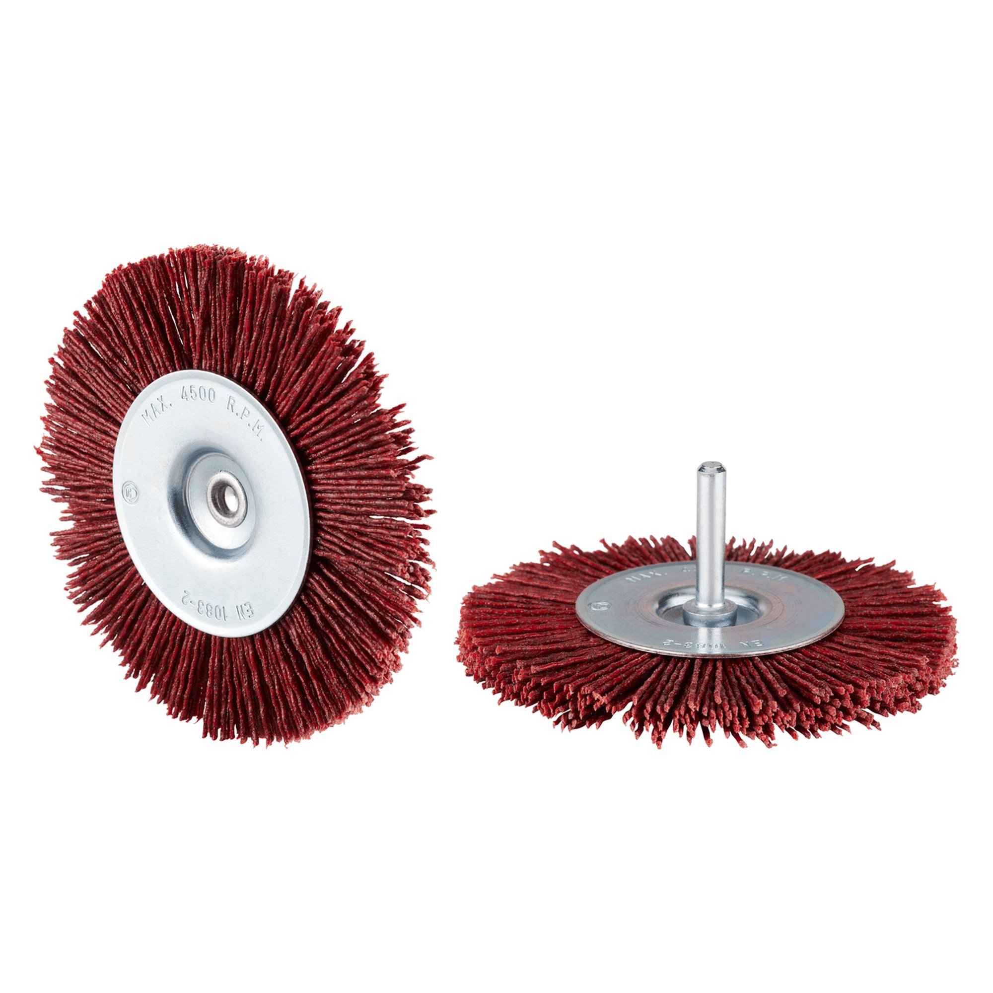 RHODIUS Brosse en acier Brosse ronde HRB Ø 100 mm Grain grossier