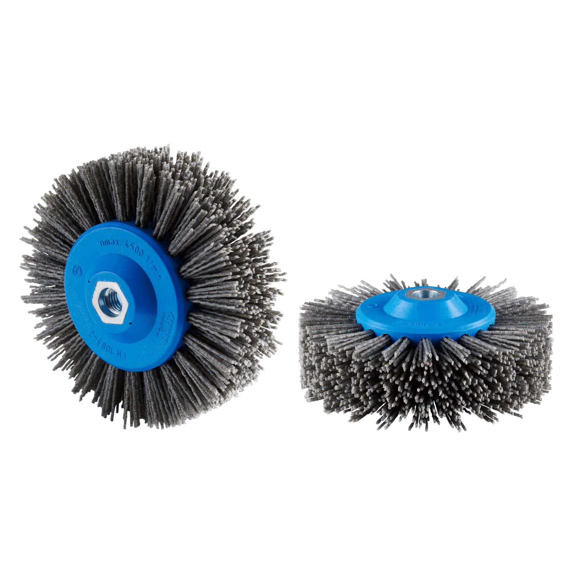 Brosse en acier RHODIUS brosse ronde HRB Ø 140 mm grain