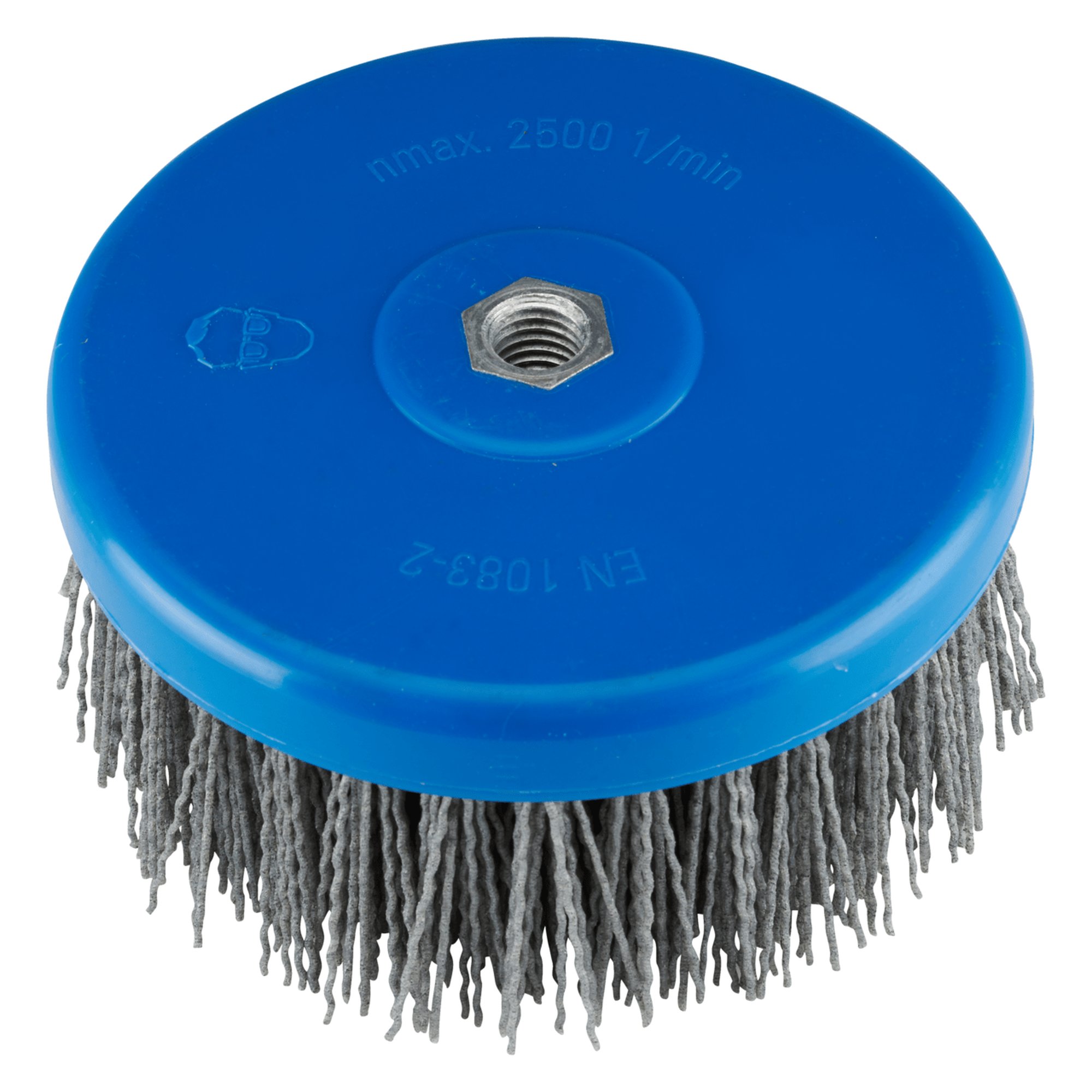 RHODIUS brosse en acier brosse métallique brosse à pot HTB Ø 130 mm grain 80