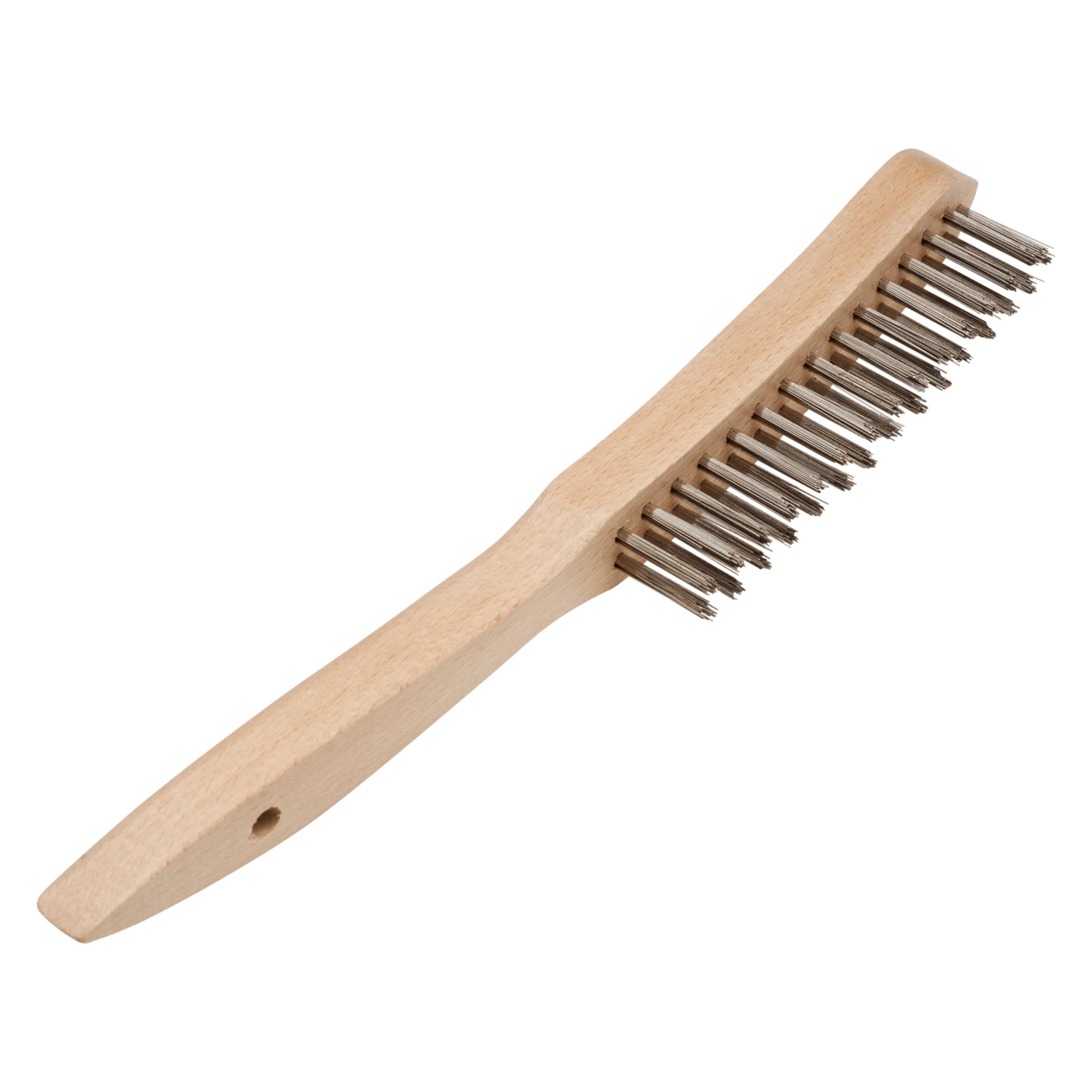 RHODIUS brosse en acier brosse métallique brosse à main EHBG 2 rangées