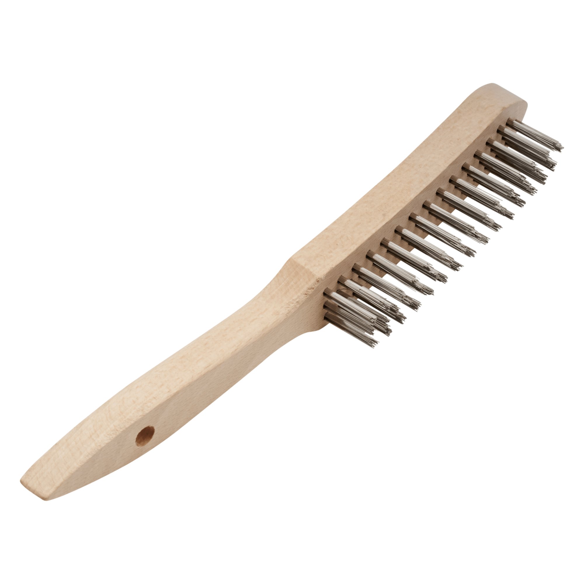 RHODIUS brosse en acier brosse métallique brosse à main EHBG 3 rangées