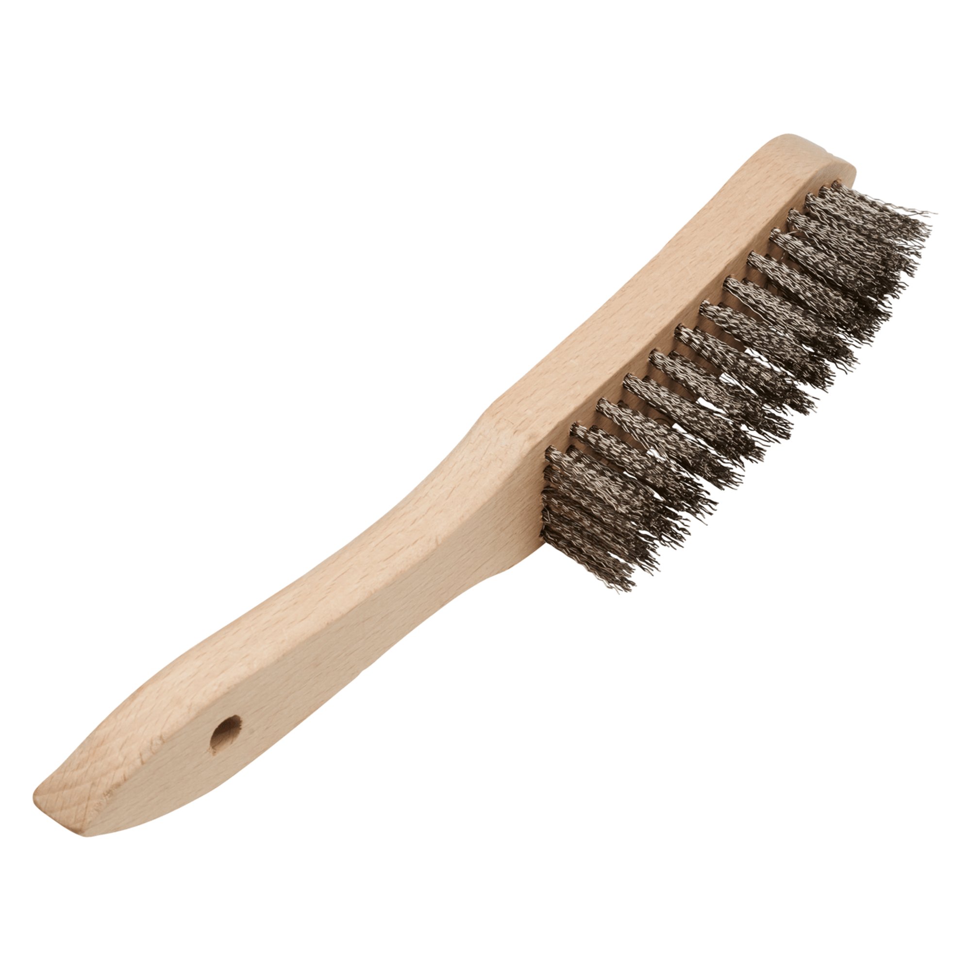 RHODIUS brosse en acier brosse métallique brosse à main MHBW 5 rangées