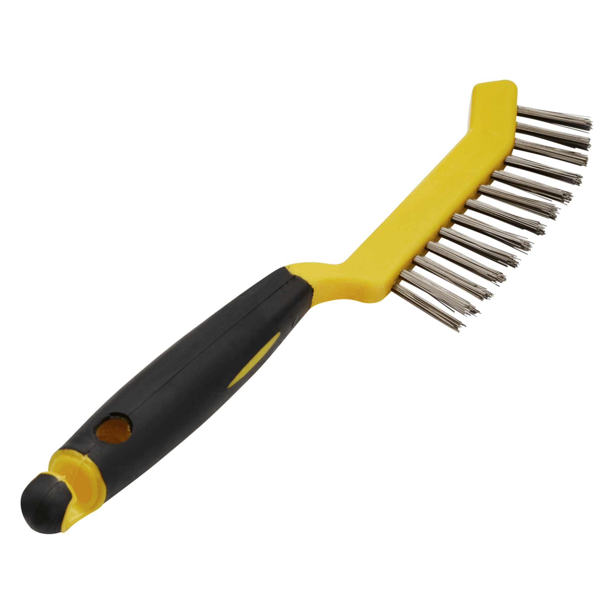 RHODIUS brosse en acier brosse manuelle BSBG 2 rangées