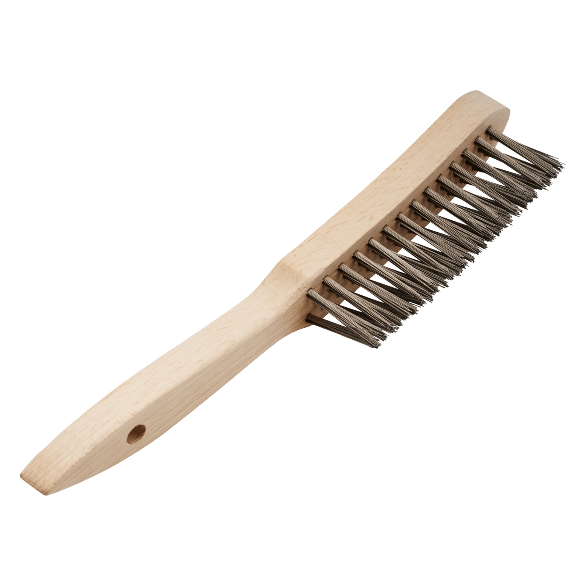 RHODIUS brosse en acier brosse à main SKNB 3 rangées
