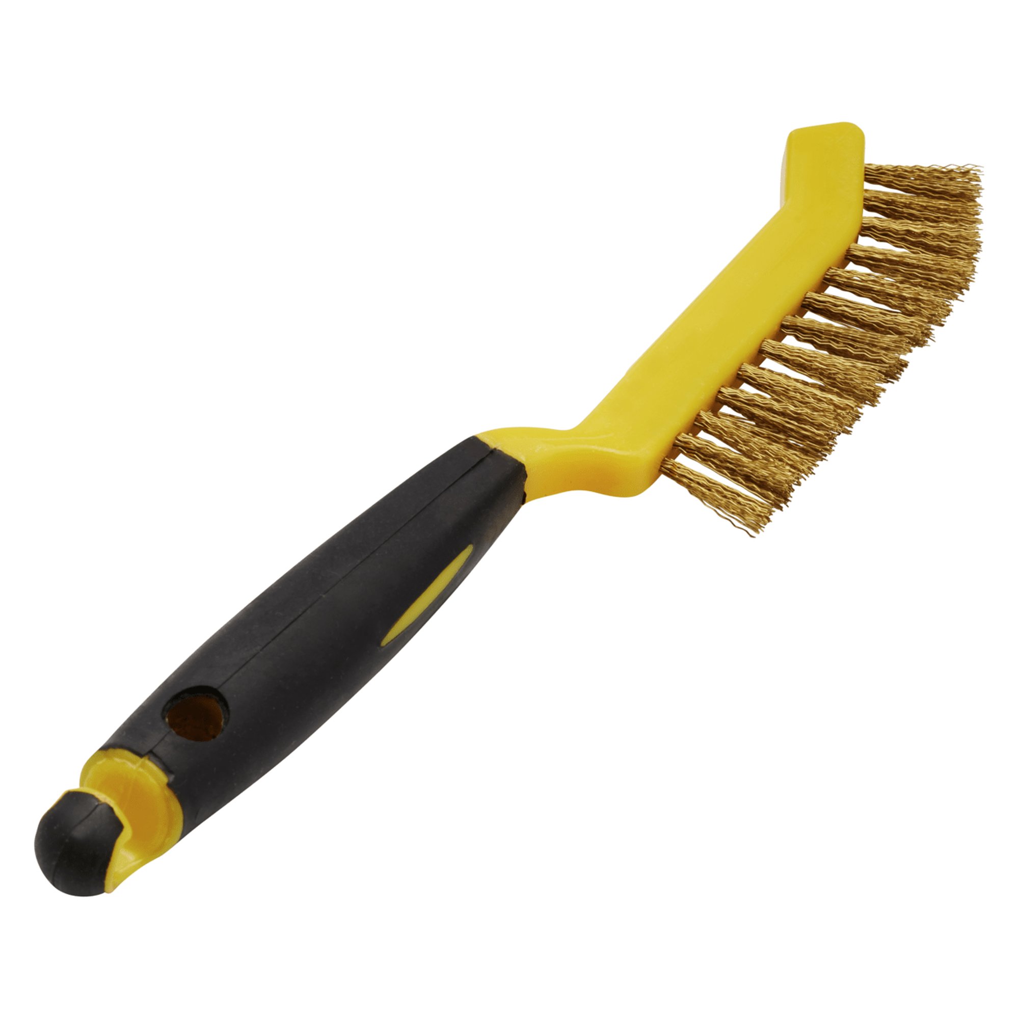Brosse en acier RHODIUS brosse à fil brosse à main BSBW 2 rangées