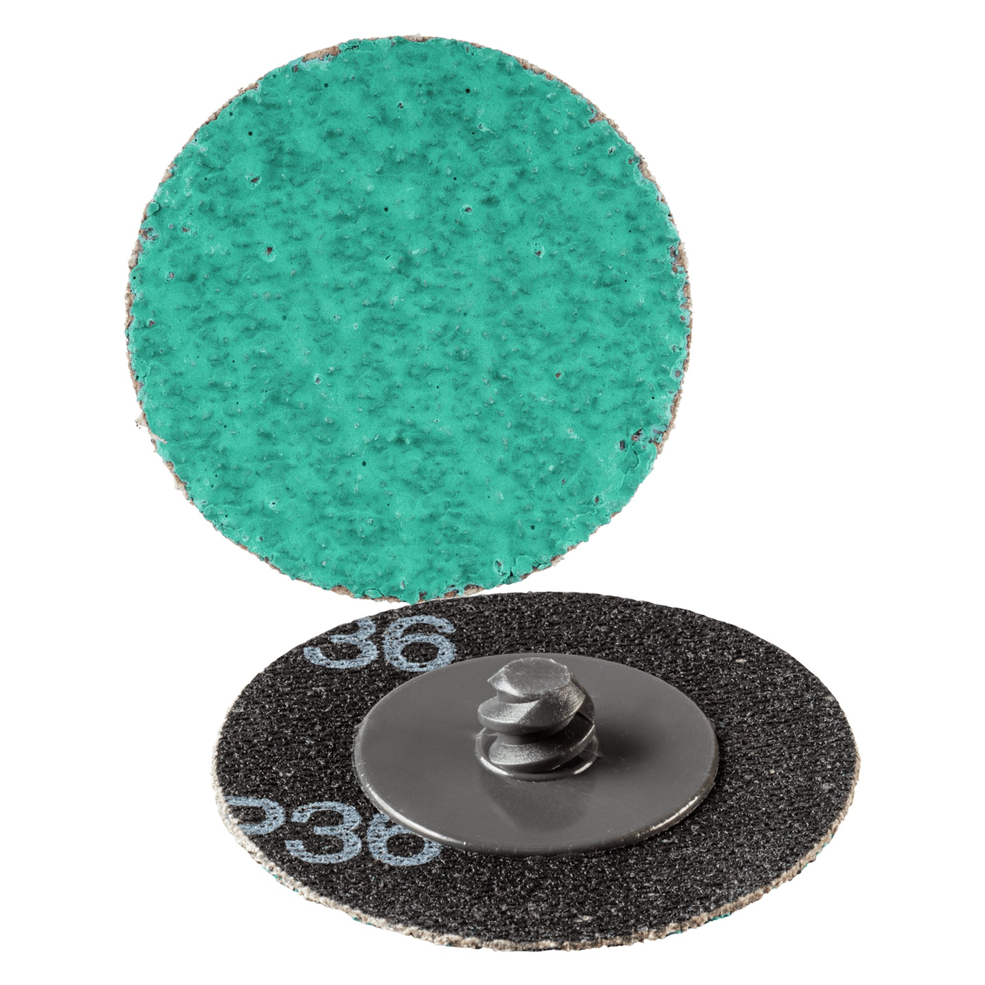 Disque à poncer en fibres de zircon RHODIUS Disque à poncer KFZ QUICK Ø 51 mm Grain 36