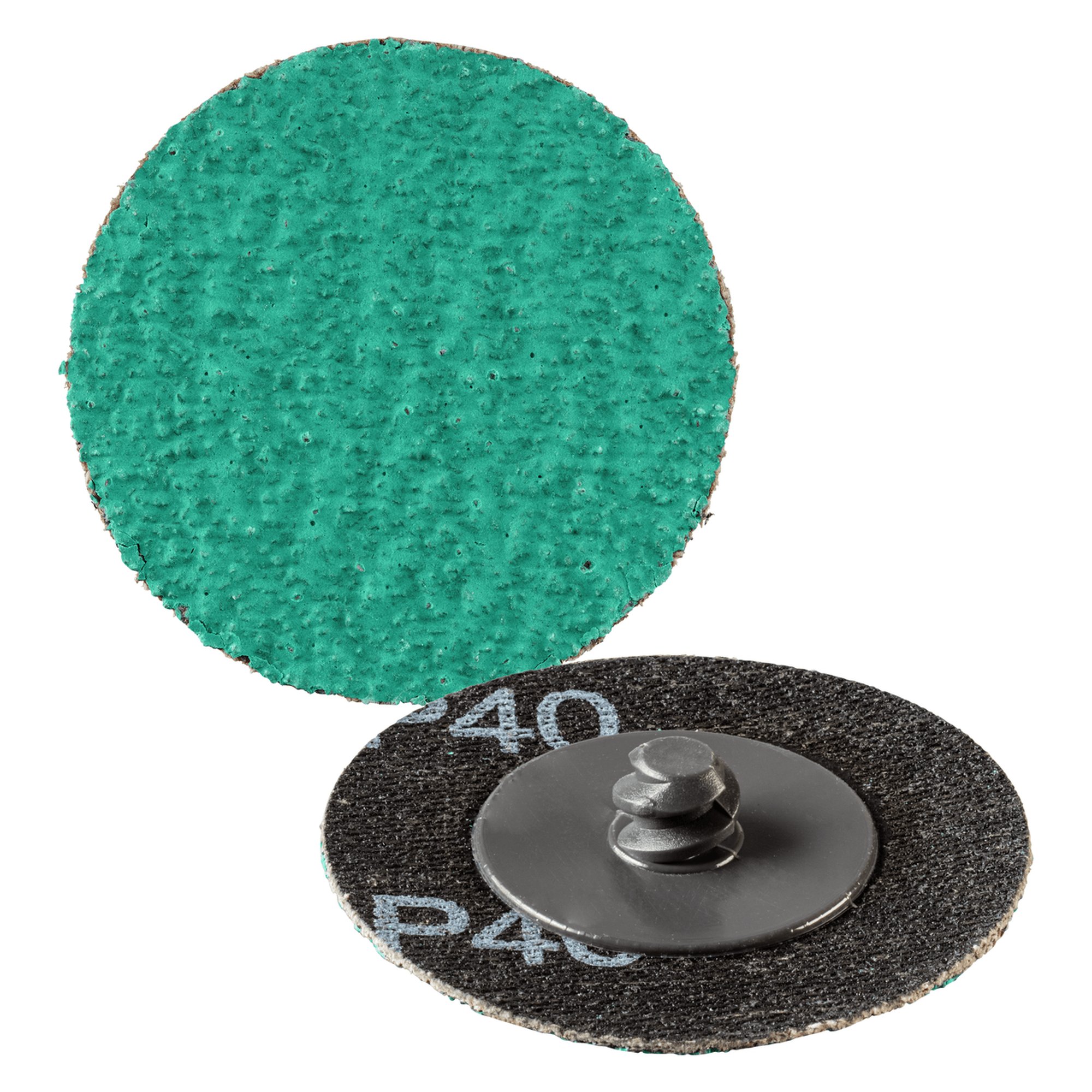 Disque à poncer en fibres de zircon RHODIUS KFZ QUICK Ø 51 mm grain 40