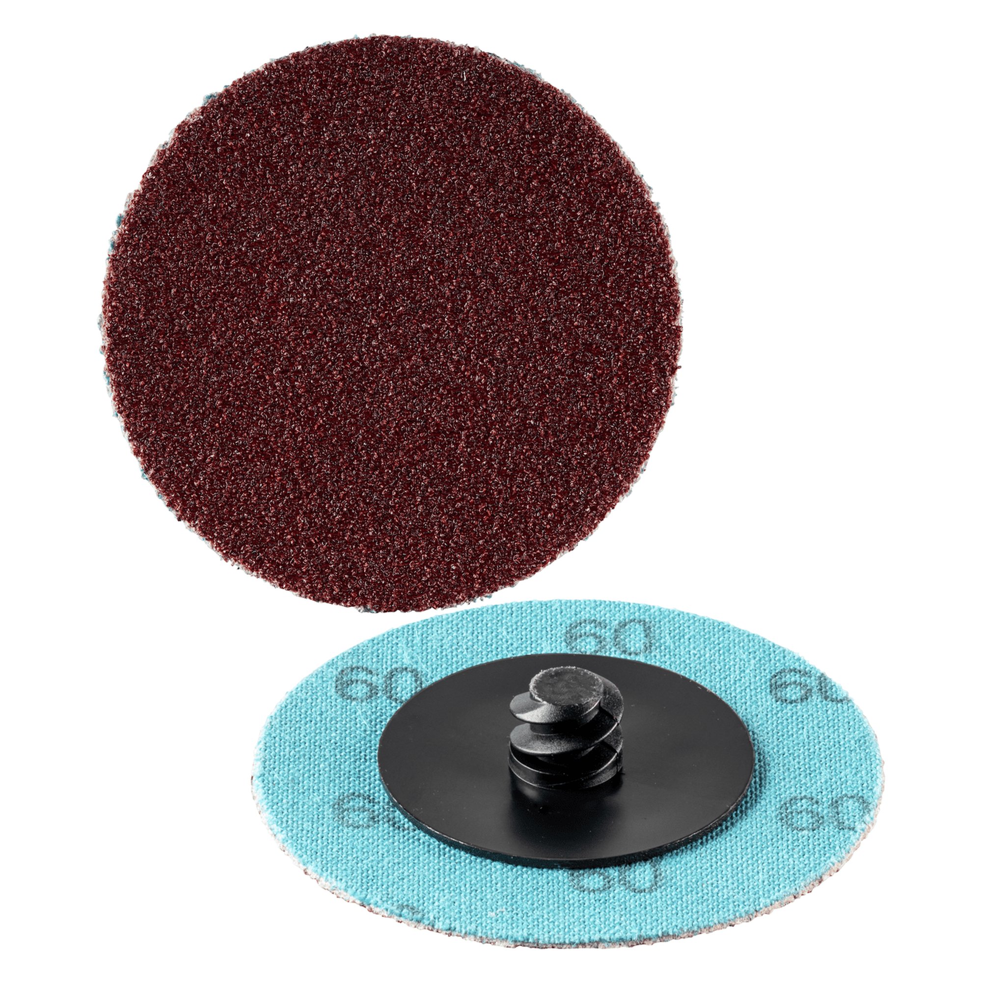 Disque à poncer en fibres d'alumine RHODIUS QUICK Ø 51 mm grain 60