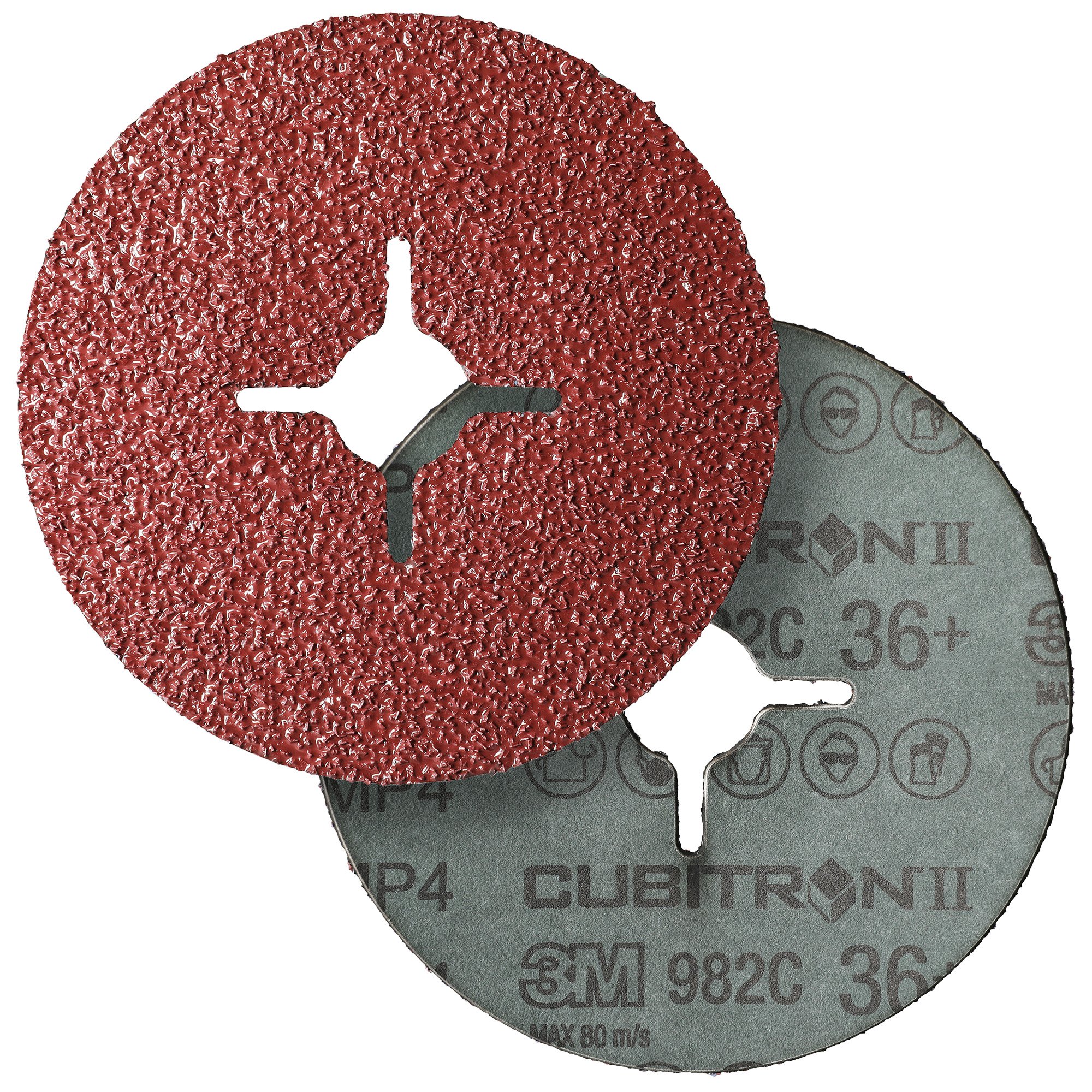 3M Cubitron II disque en fibre 982C | Ø 125mm | grain 36+
