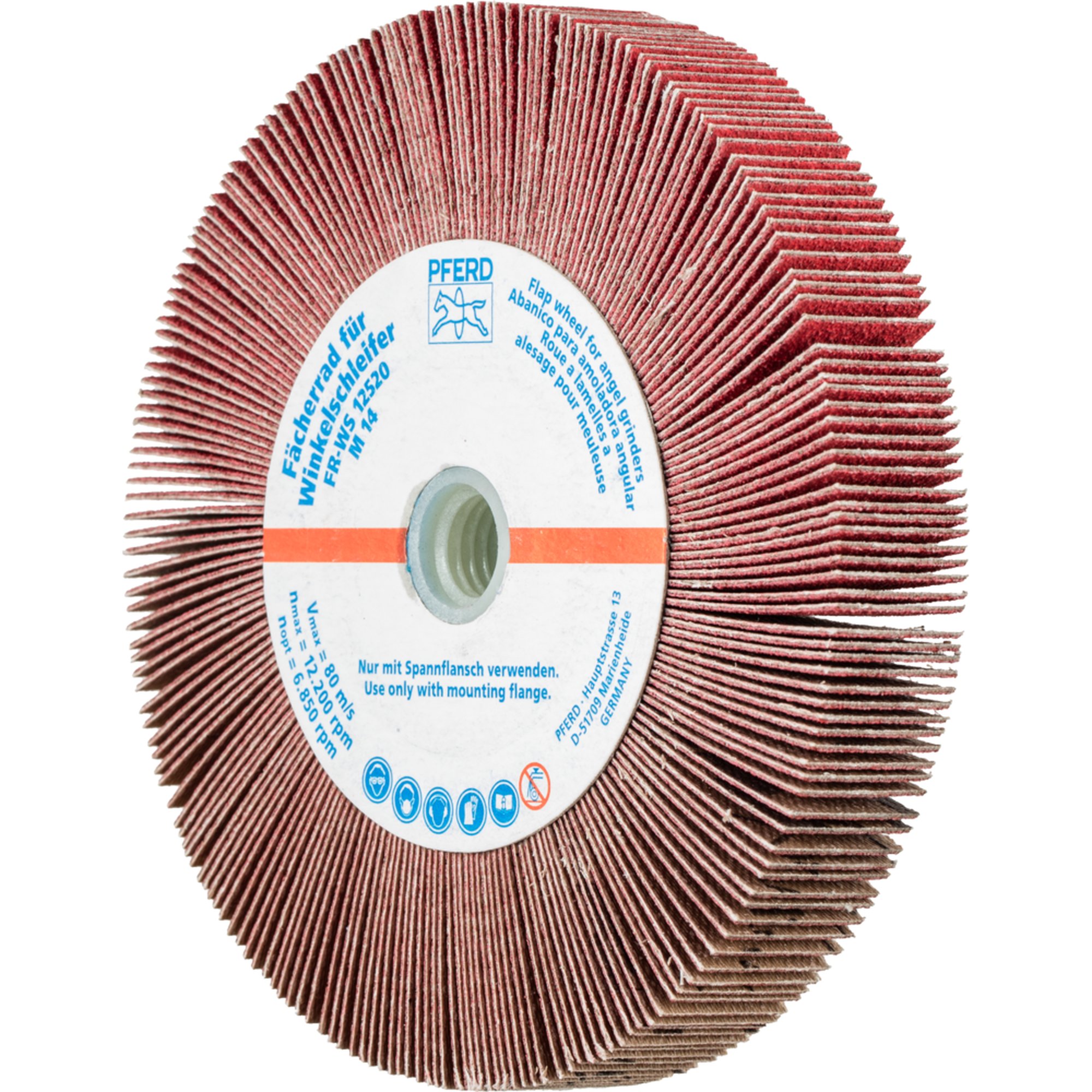 PFERD disque à lamelles pour meuleuse d'angle FR WS 12520 M14 CO-COOL 120