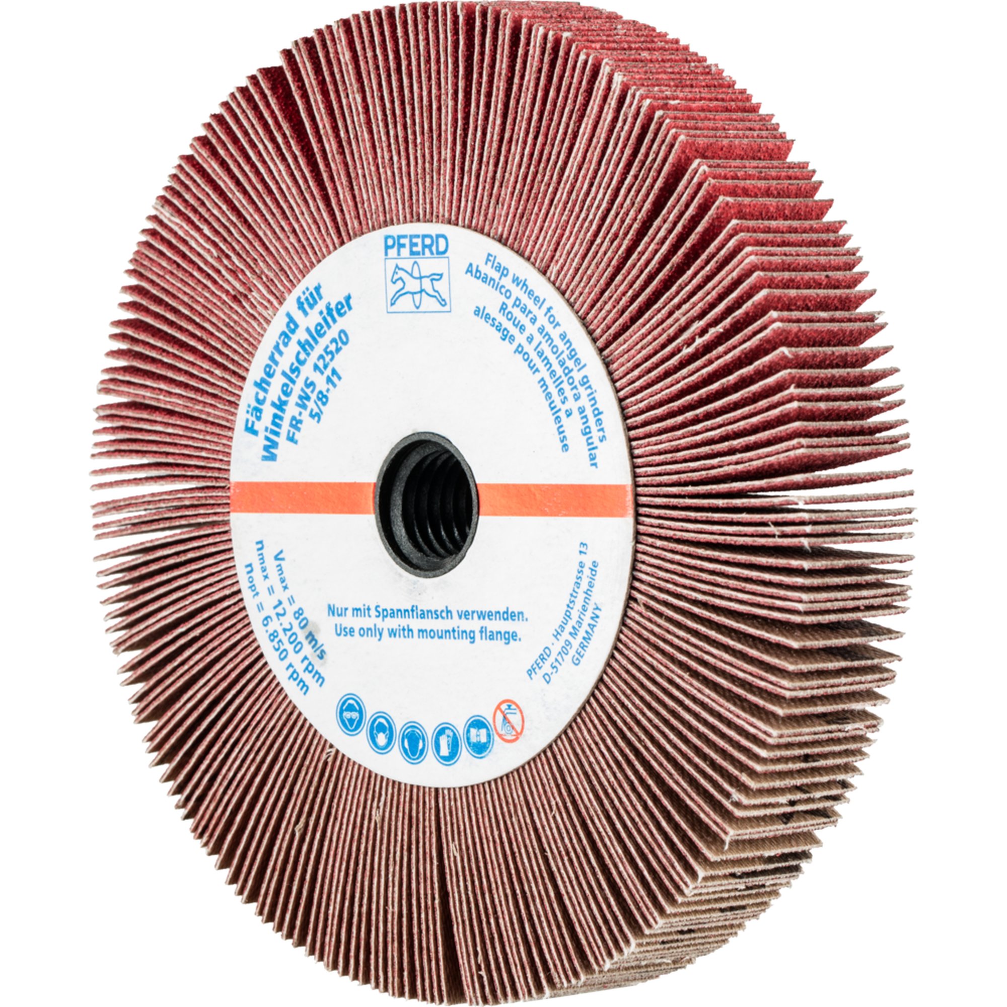 PFERD roue à lamelles pour meuleuse d'angle FR WS 12520 5/8-11 CO-COOL 120