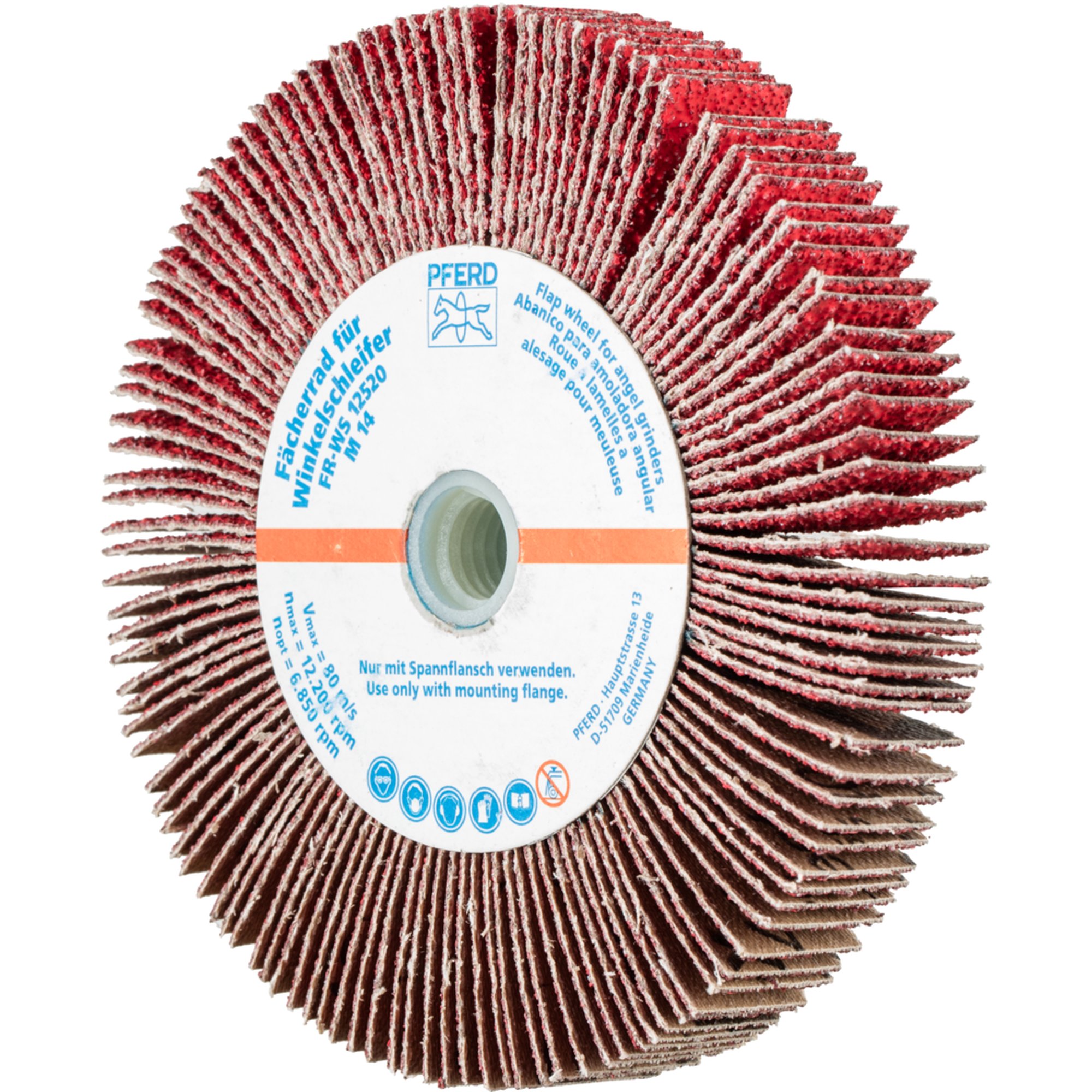 PFERD disque à lamelles pour meuleuse d'angle FR WS 12520 M14 CO-COOL 40