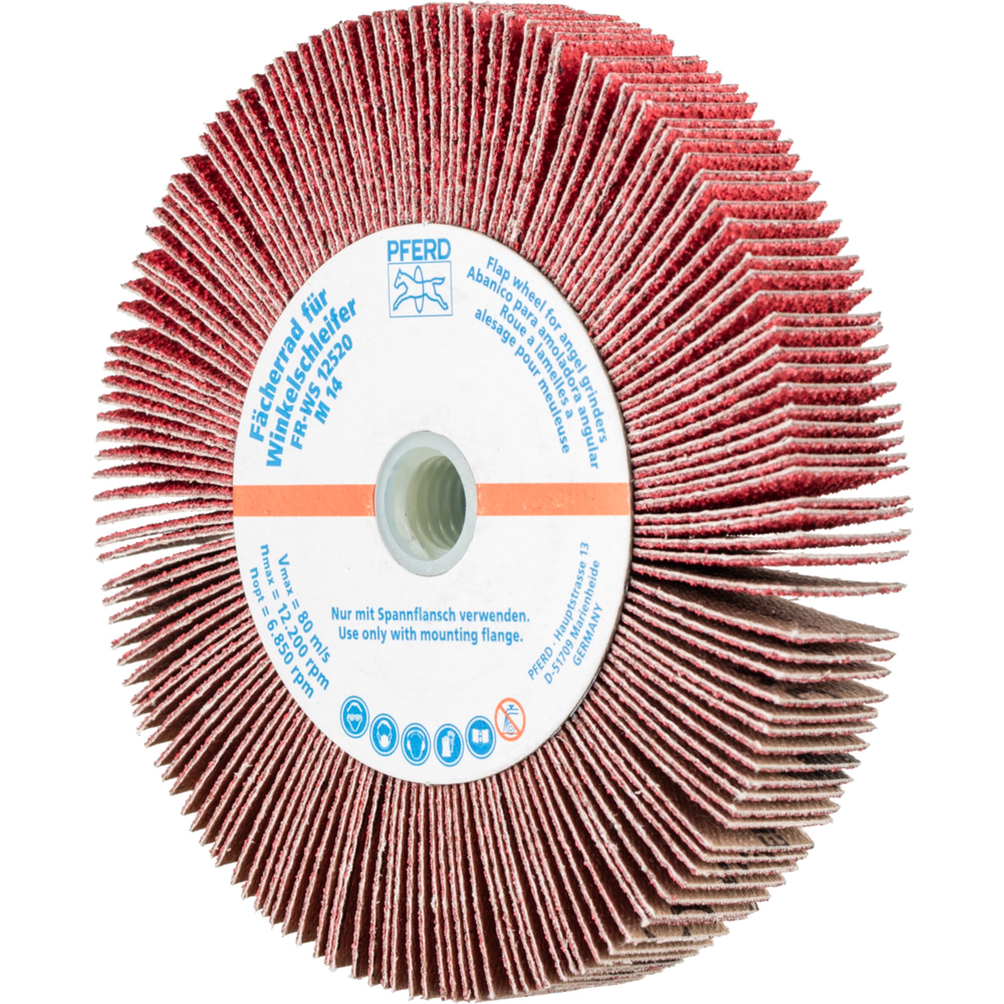 PFERD disque à lamelles pour meuleuse d'angle FR WS 12520 M14 CO-COOL 60