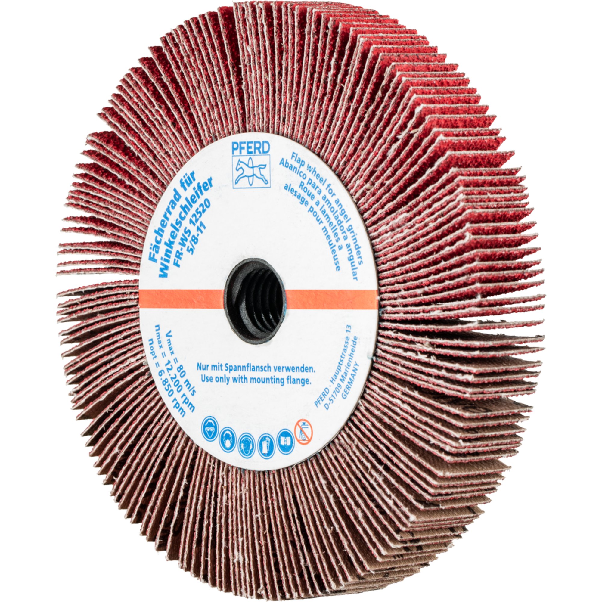 PFERD disque à lamelles pour meuleuse d'angle FR WS 12520 5/8-11 CO-COOL 60