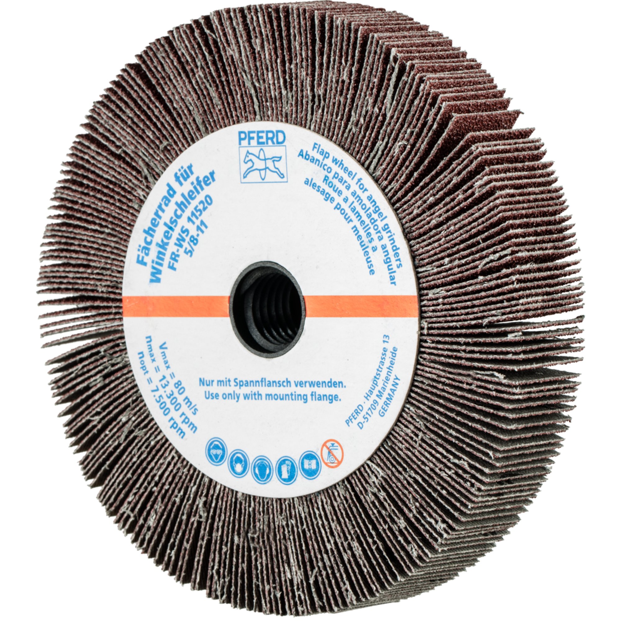 PFERD roue à lamelles pour meuleuse d'angle FR WS 11520 5/8-11 A 60