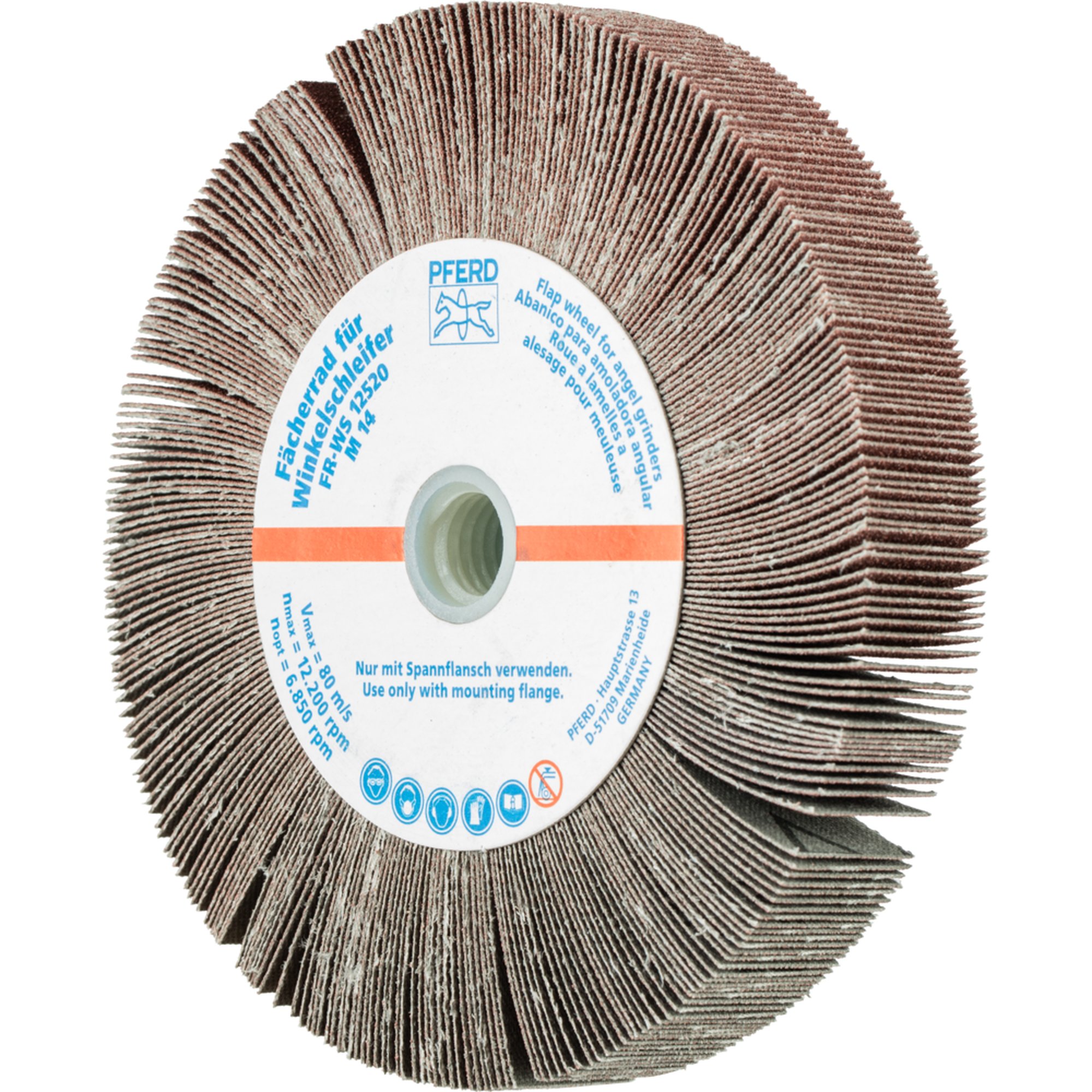 PFERD disque à lamelles pour meuleuse d'angle FR WS 12520 M14 A 120