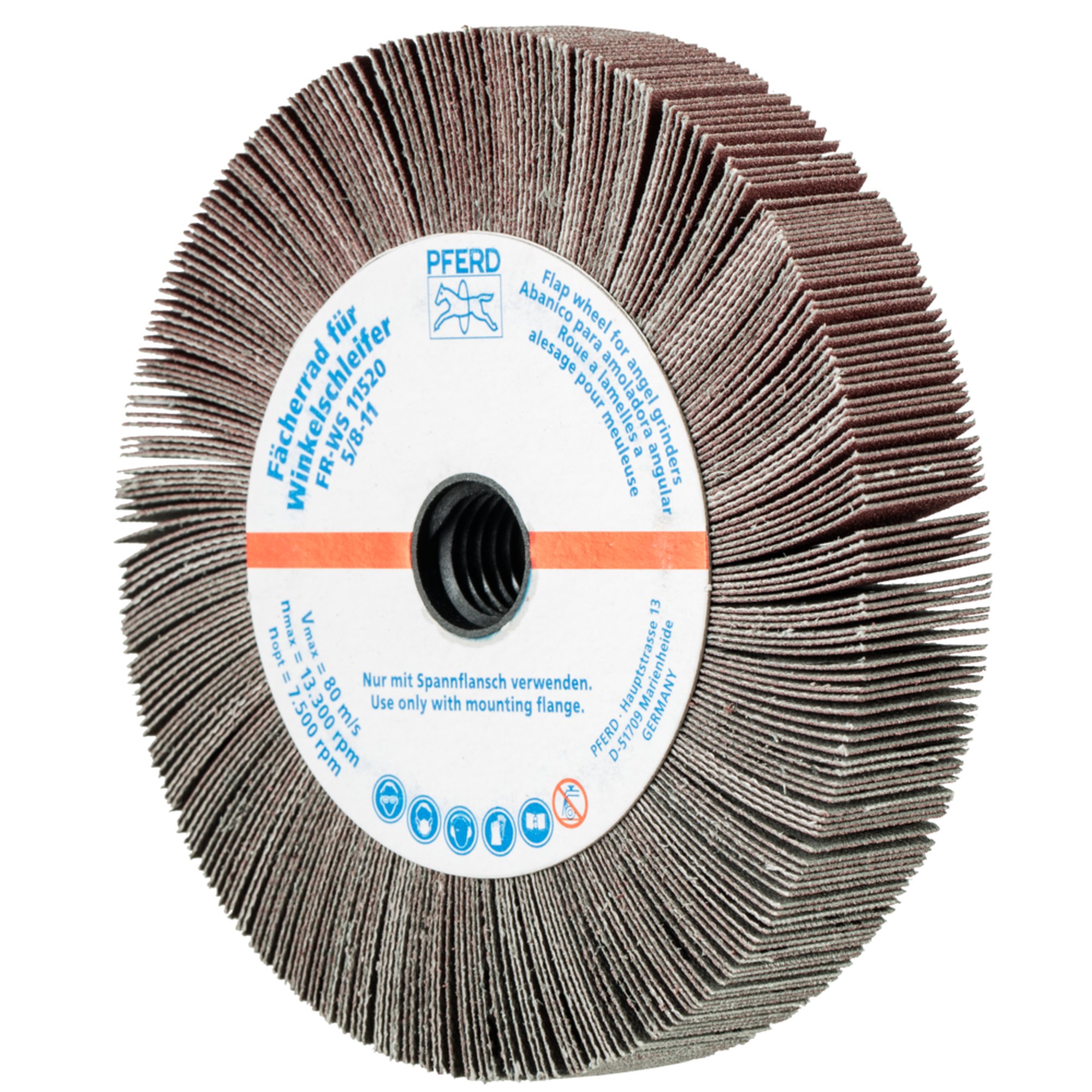 PFERD disque à lamelles pour meuleuse d'angle FR WS 11520 5/8-11 A 180