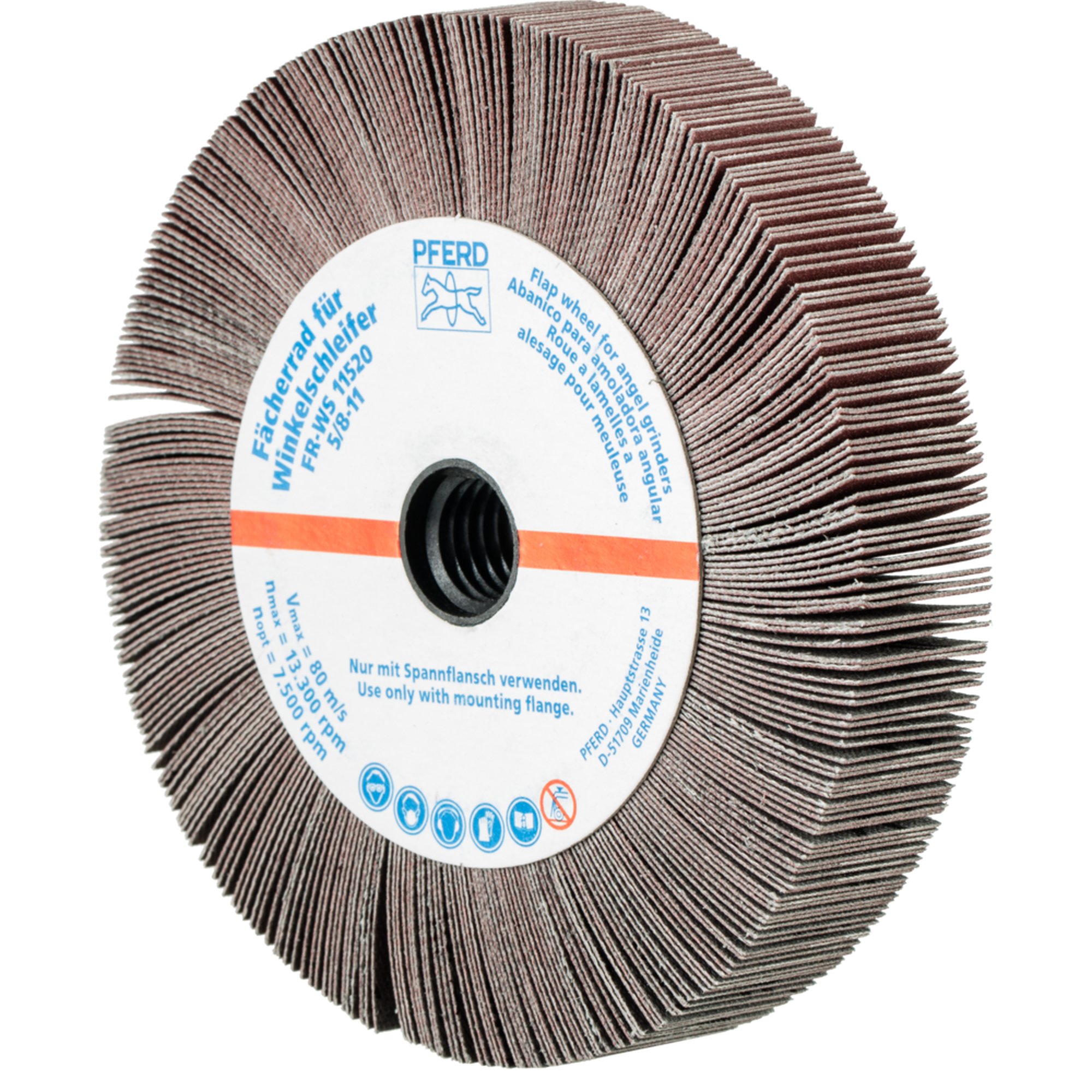 PFERD disque à lamelles pour meuleuse d'angle FR WS 11520 5/8-11 A 320
