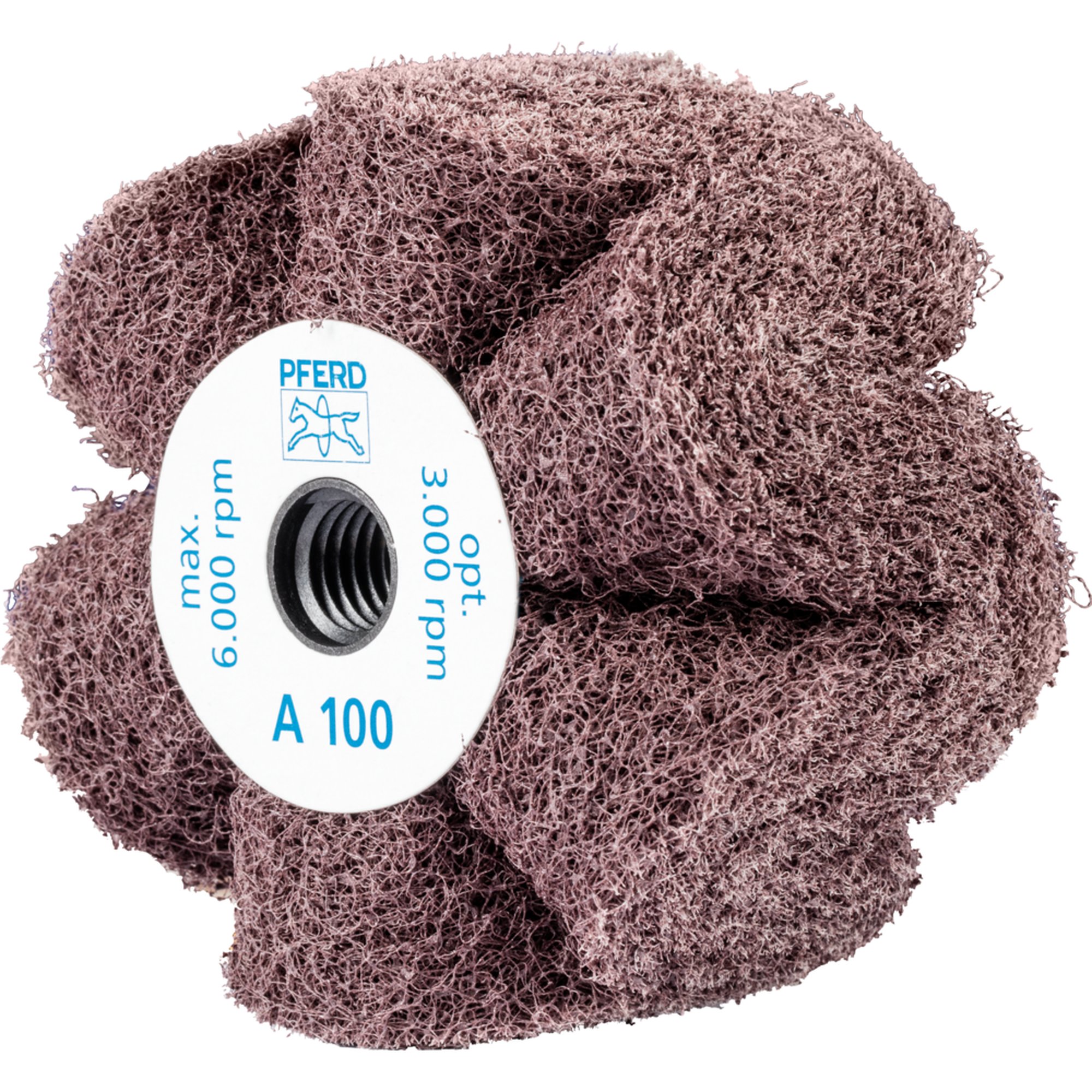 PFERD POLINOX-meule avec filetage PNG 10050 5/8-11 A 100