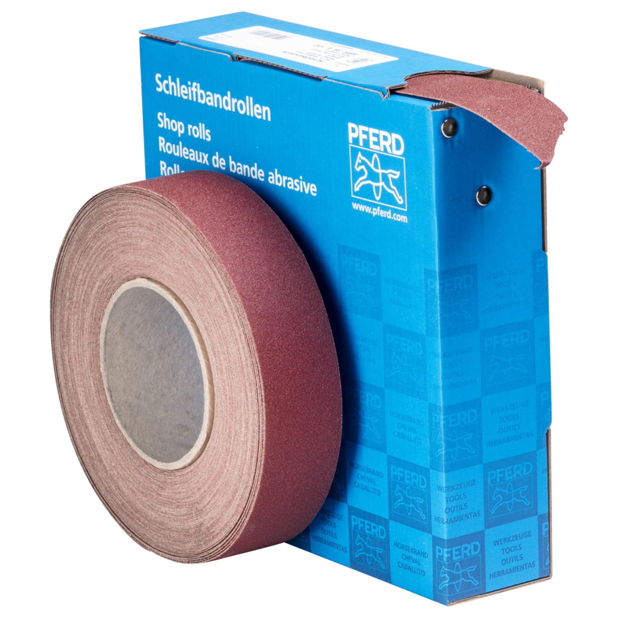 Rouleau abrasif PFERD papier abrasif SBR 38 A 100