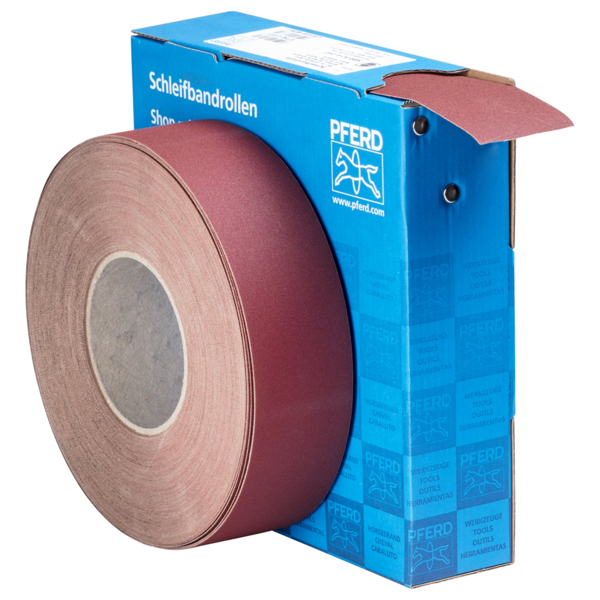 Rouleau abrasif PFERD papier abrasif SBR 50 A 240
