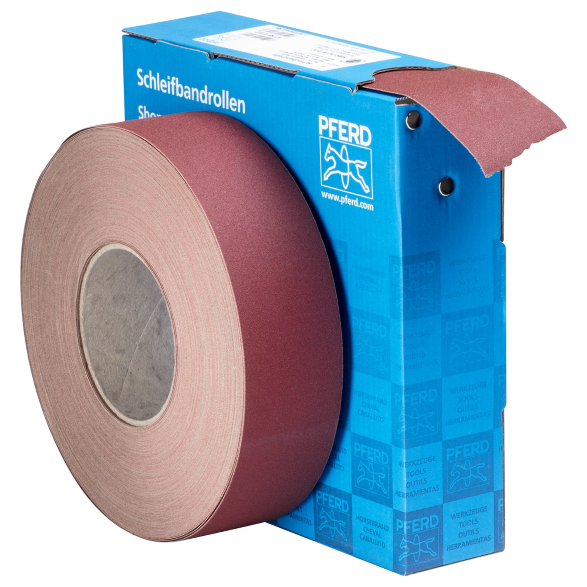 Rouleau abrasif PFERD papier abrasif SBR 50 A 220