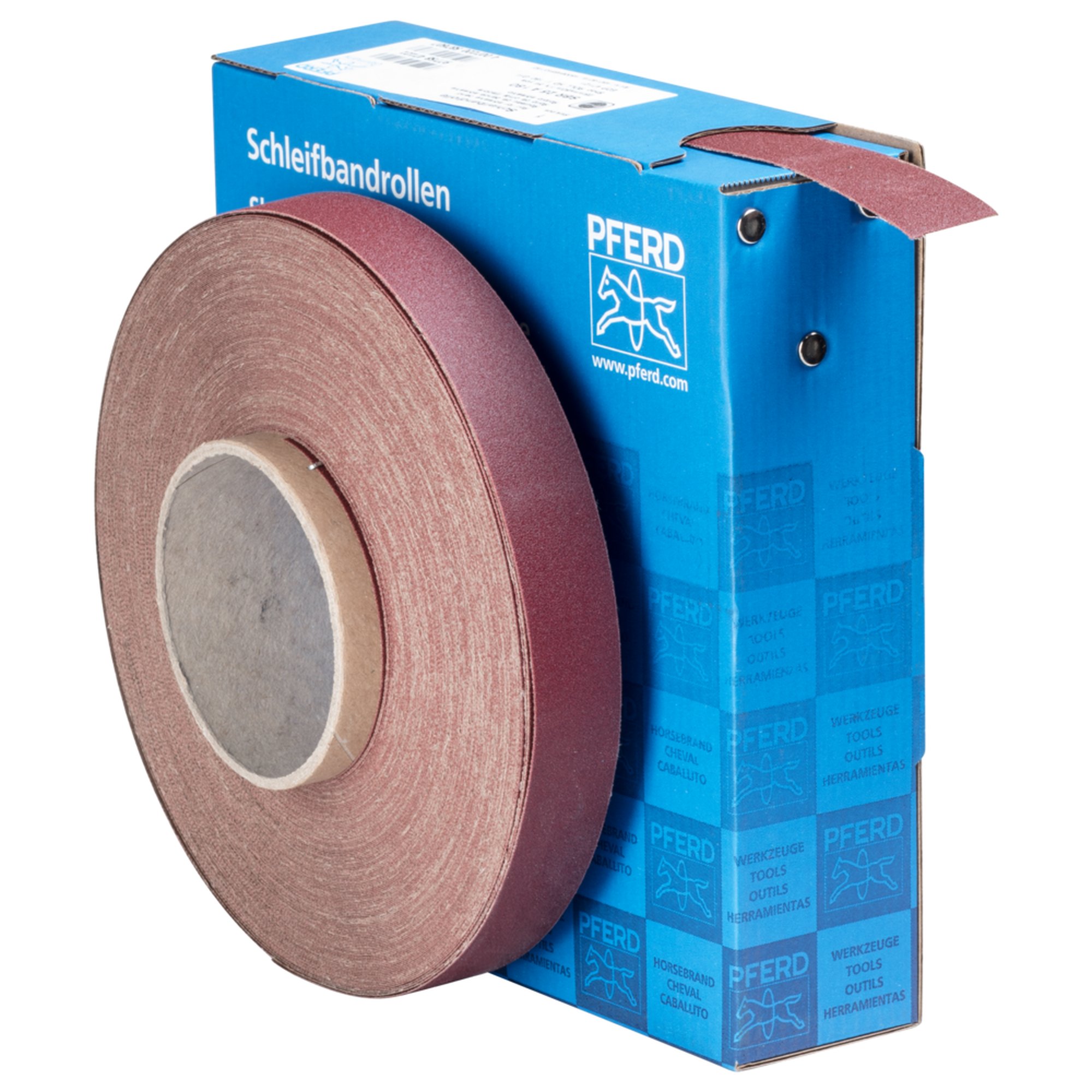 PFERD rouleau de ponçage papier abrasif SBR 25 A 180