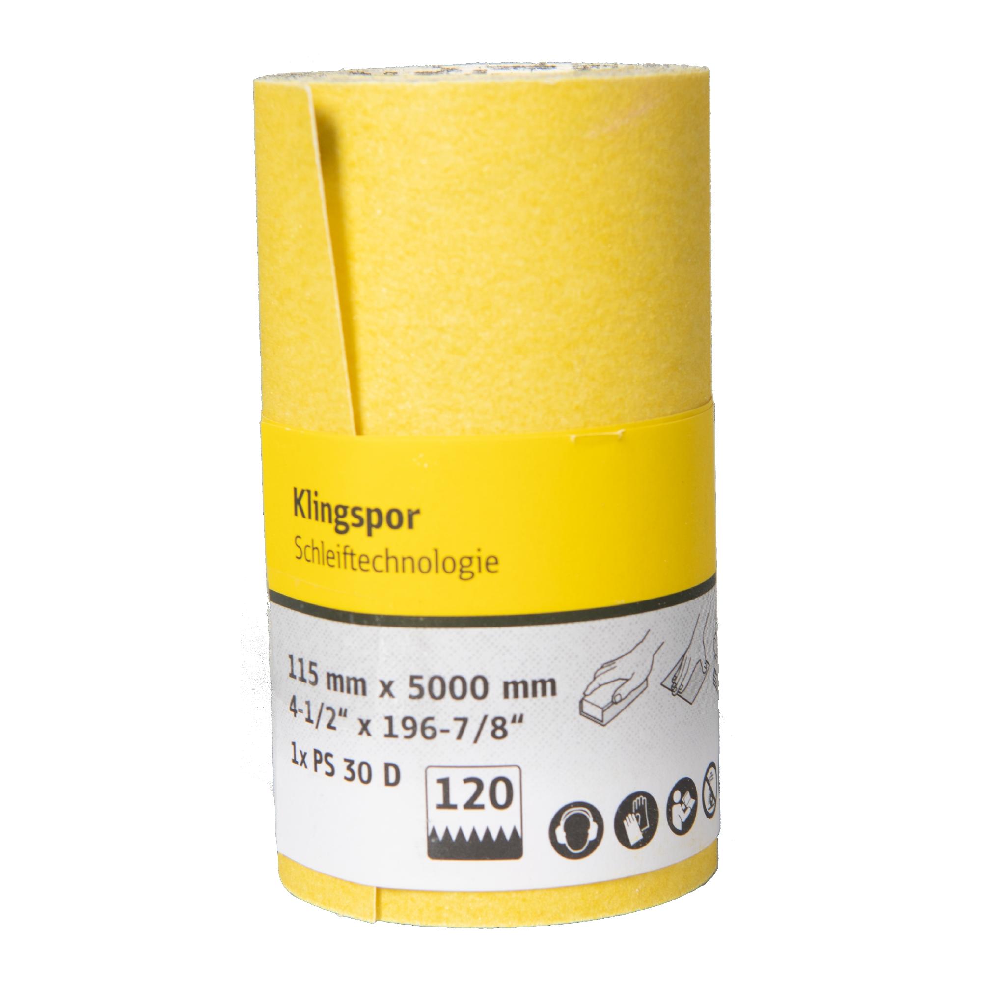 Klingspor PS 30 D Rouleaux 115 x 5000 mm Grain 60