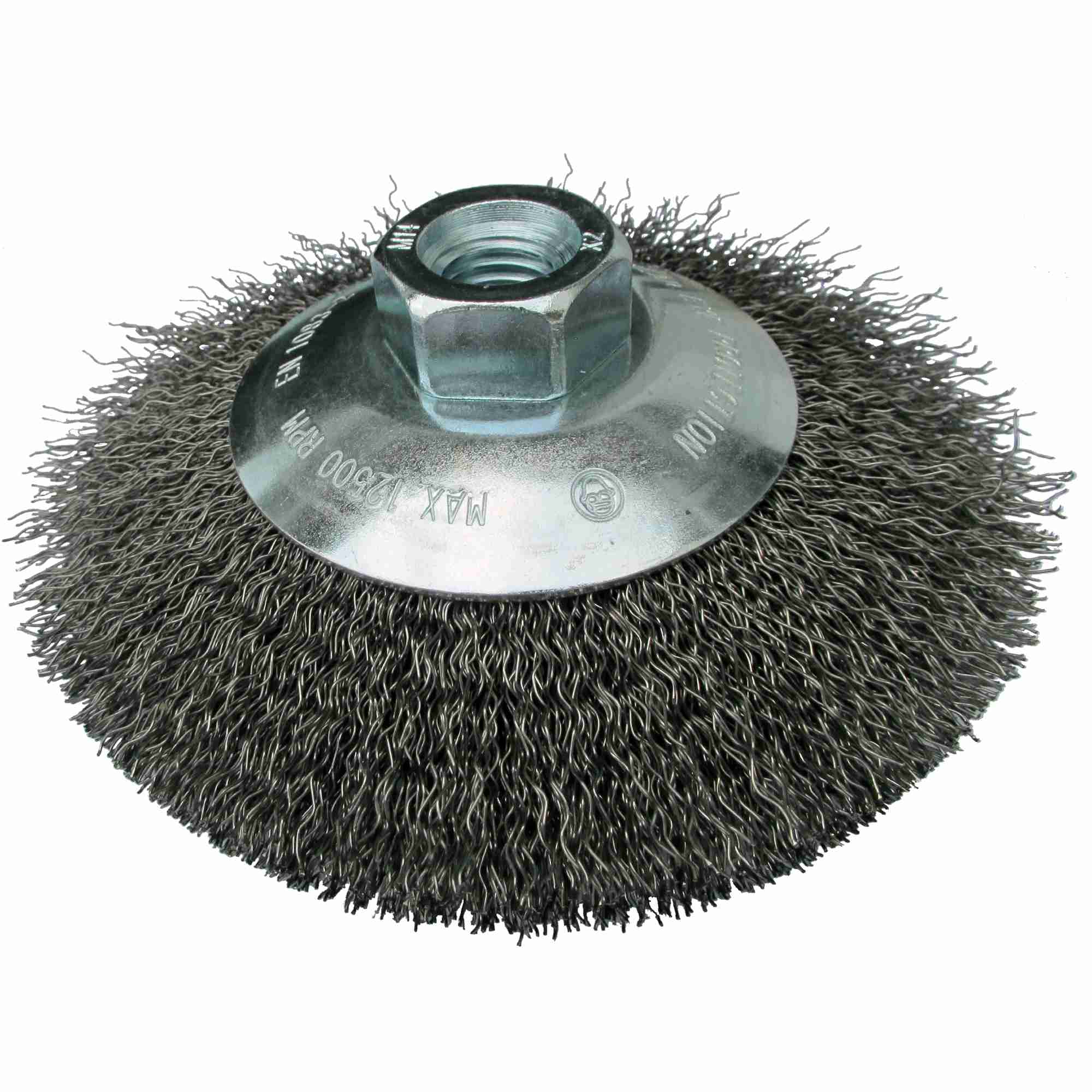 Klingspor BK 600 W Brosse conique 115 mm Filetage M 14 0,3 Acier