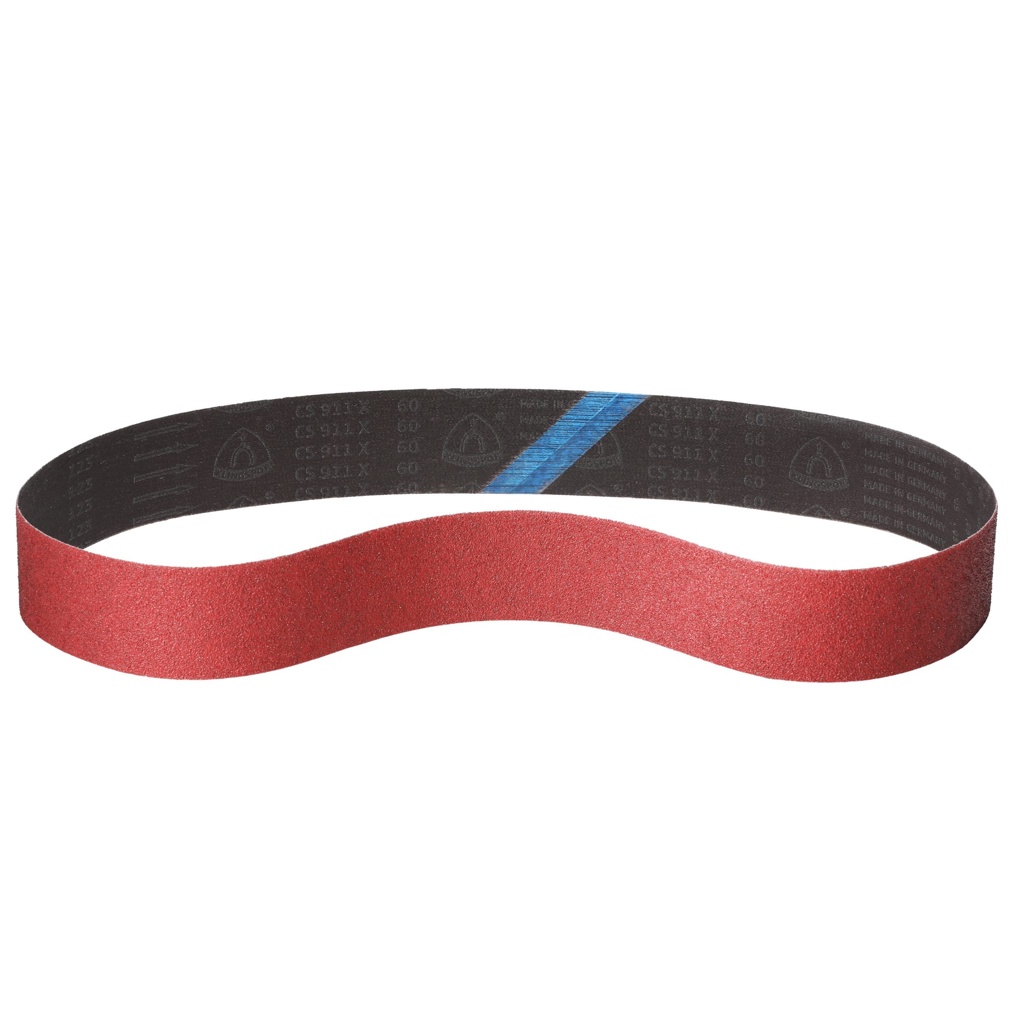 Bande abrasive KLINGSPOR CS911X | 50 x 1020 mm | Grain sélectionnable P100