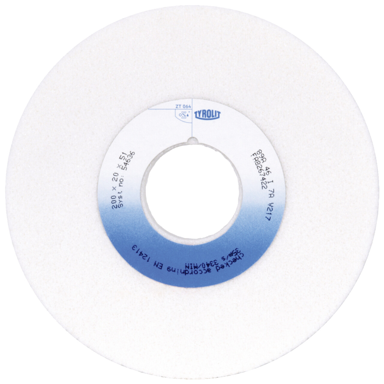 Tyrolit Disque de meulage plat oscillant droit 300x30x127 A60 V acier