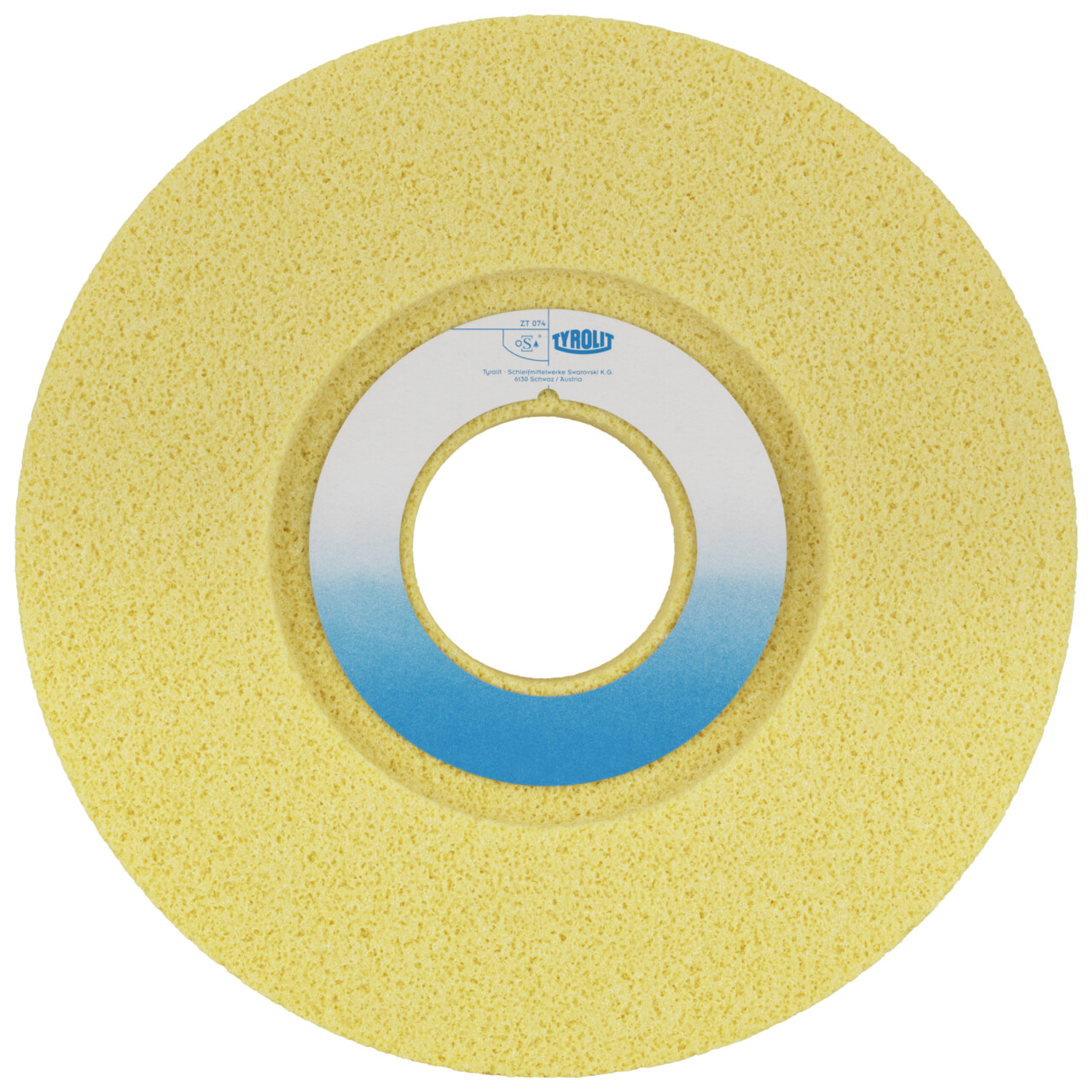 Tyrolit Disque de meulage plat oscillant 2 Découpes 400x75x127 A60 V HSS/acier