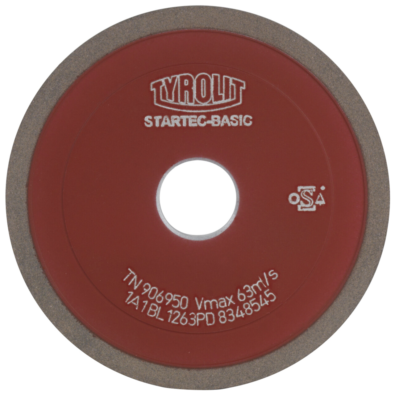 Disque de meulage en pot Tyrolit CBN Résine synthétique 11V9 100x35x20 3-10 BL126-3-PD STARTEC-