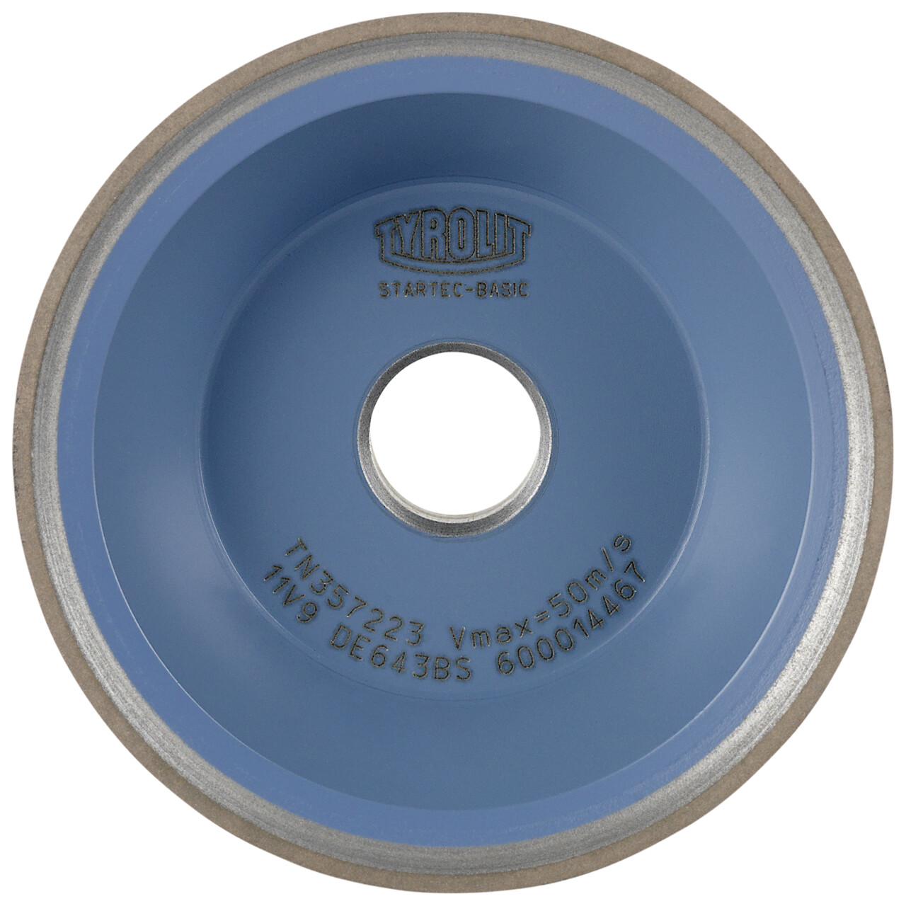 Bol de meulage diamant Tyrolit STARTEC-XP-P Meulage humide 100x35x31,75 carbure de tungstène