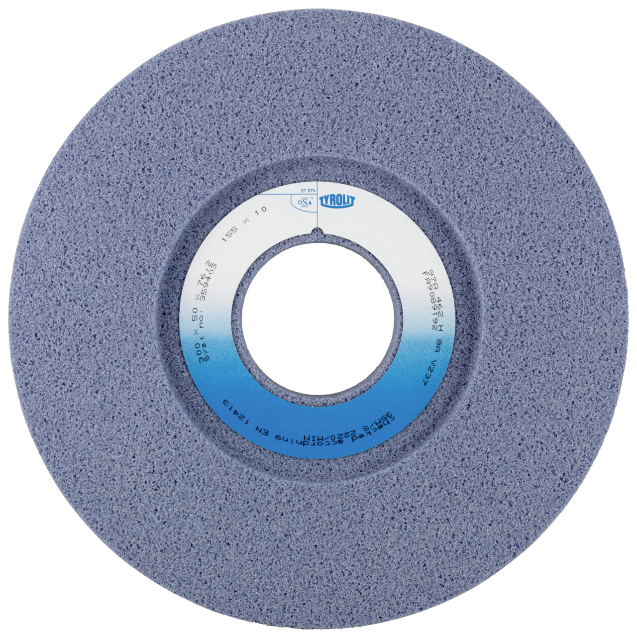 Tyrolit Disque de meulage plat oscillant 2 Découpes 450x76x203,2 A46 V HSS/acier