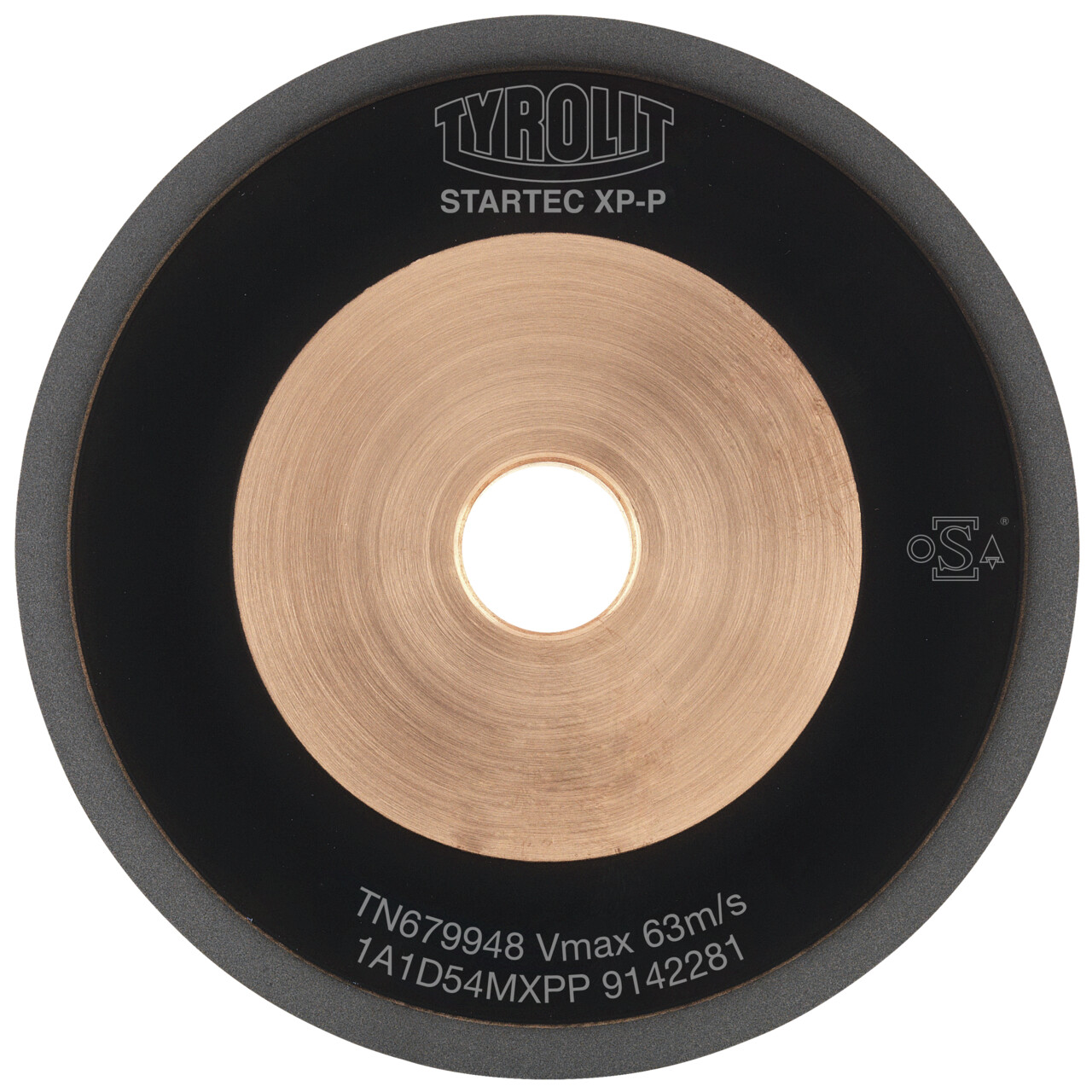 Tyrolit diamant STARTEC-XP-P meule Meulage humide 75x8x20 carbure de tungstène